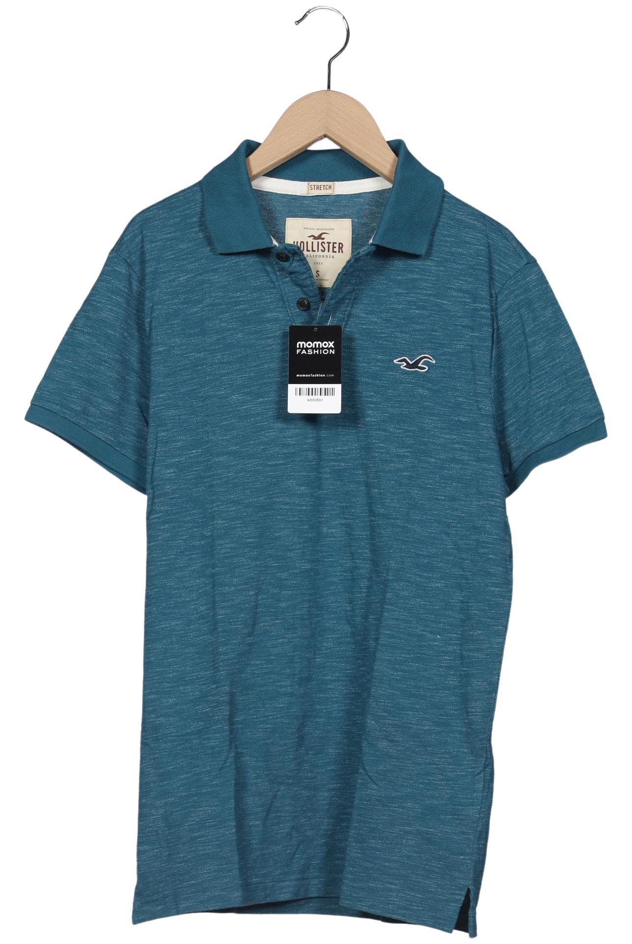 

Hollister Herren Poloshirt, türkis, Gr. 46