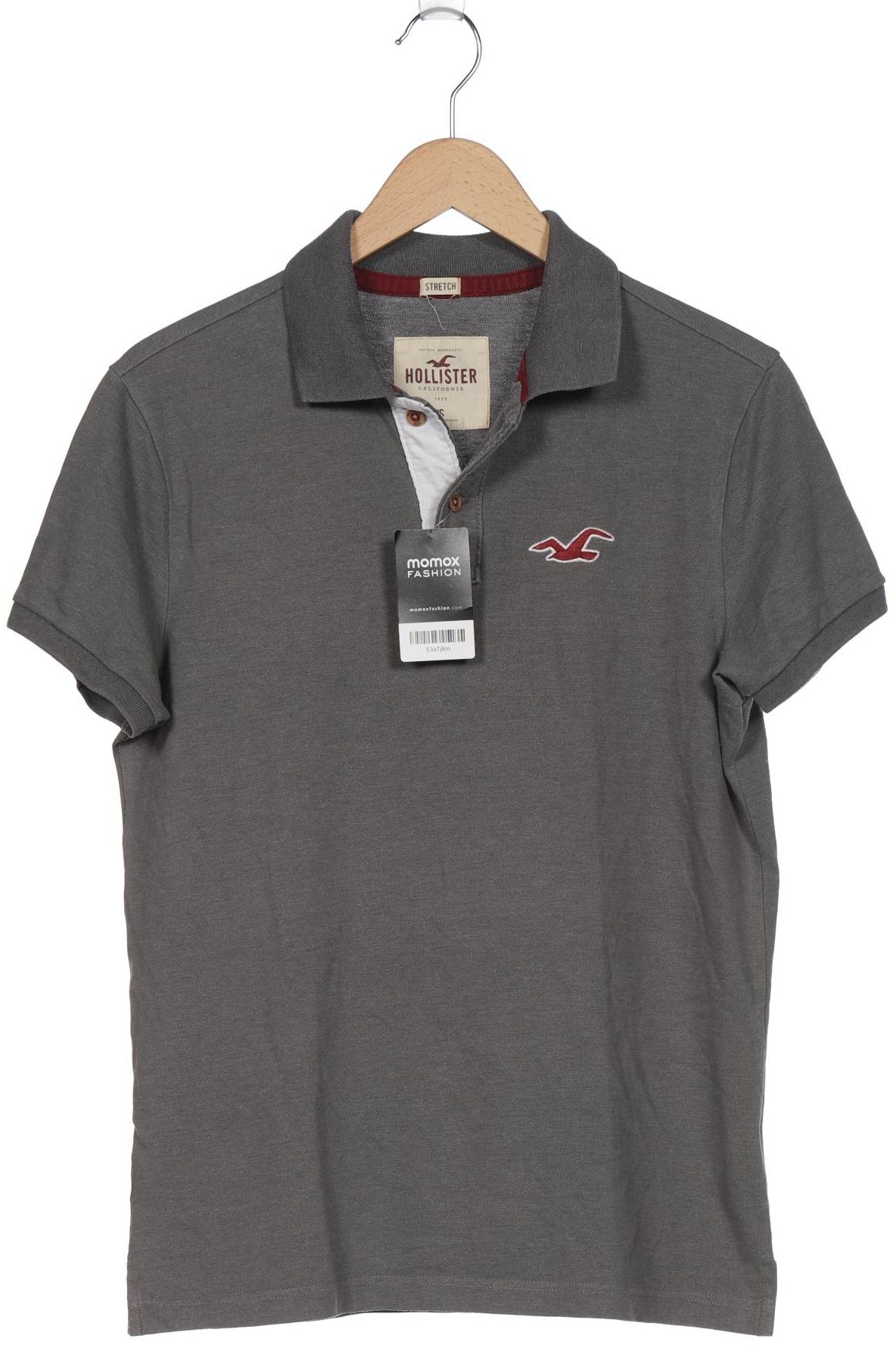 

Hollister Herren Poloshirt, grau, Gr. 46