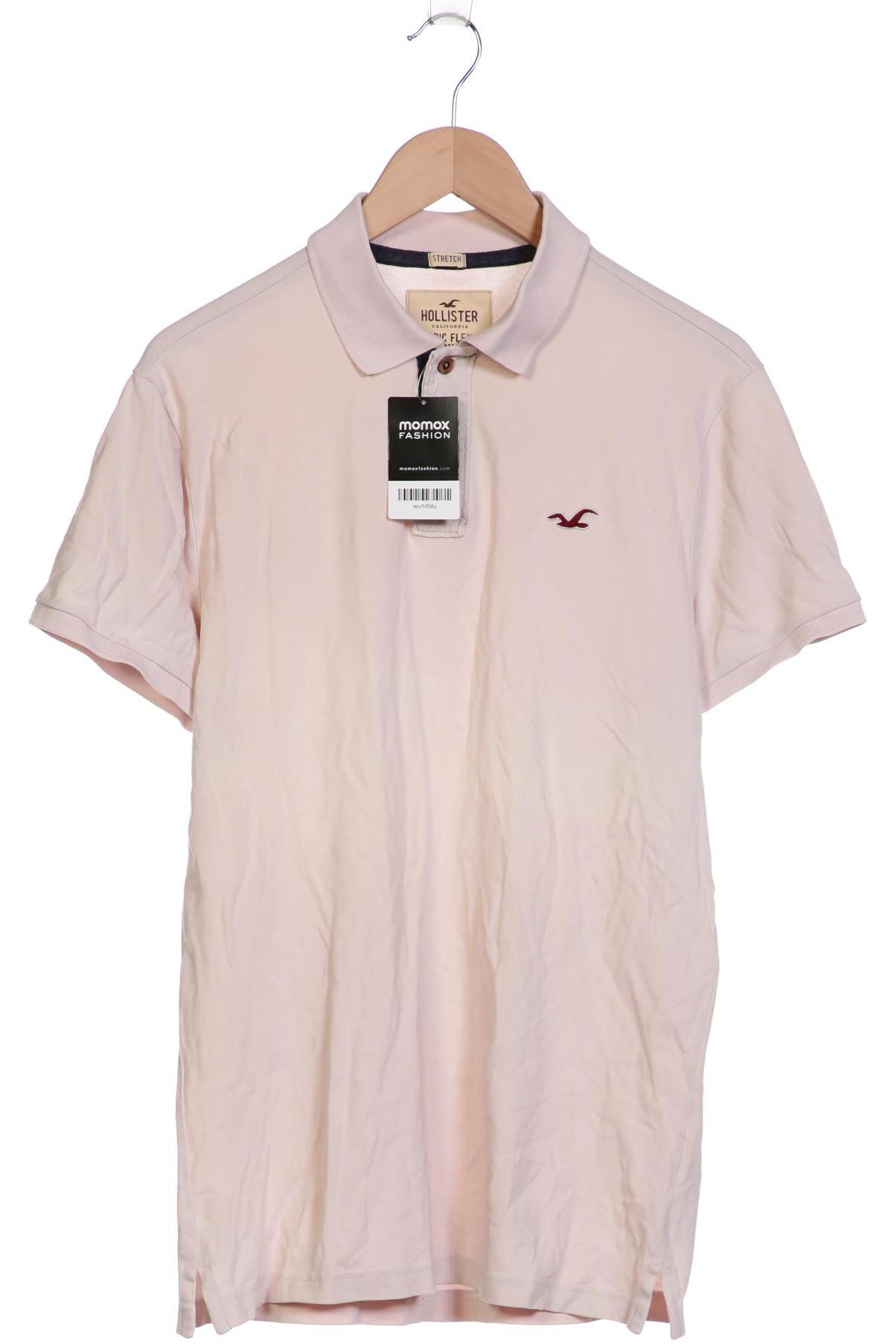 

Hollister Herren Poloshirt, pink, Gr. 52