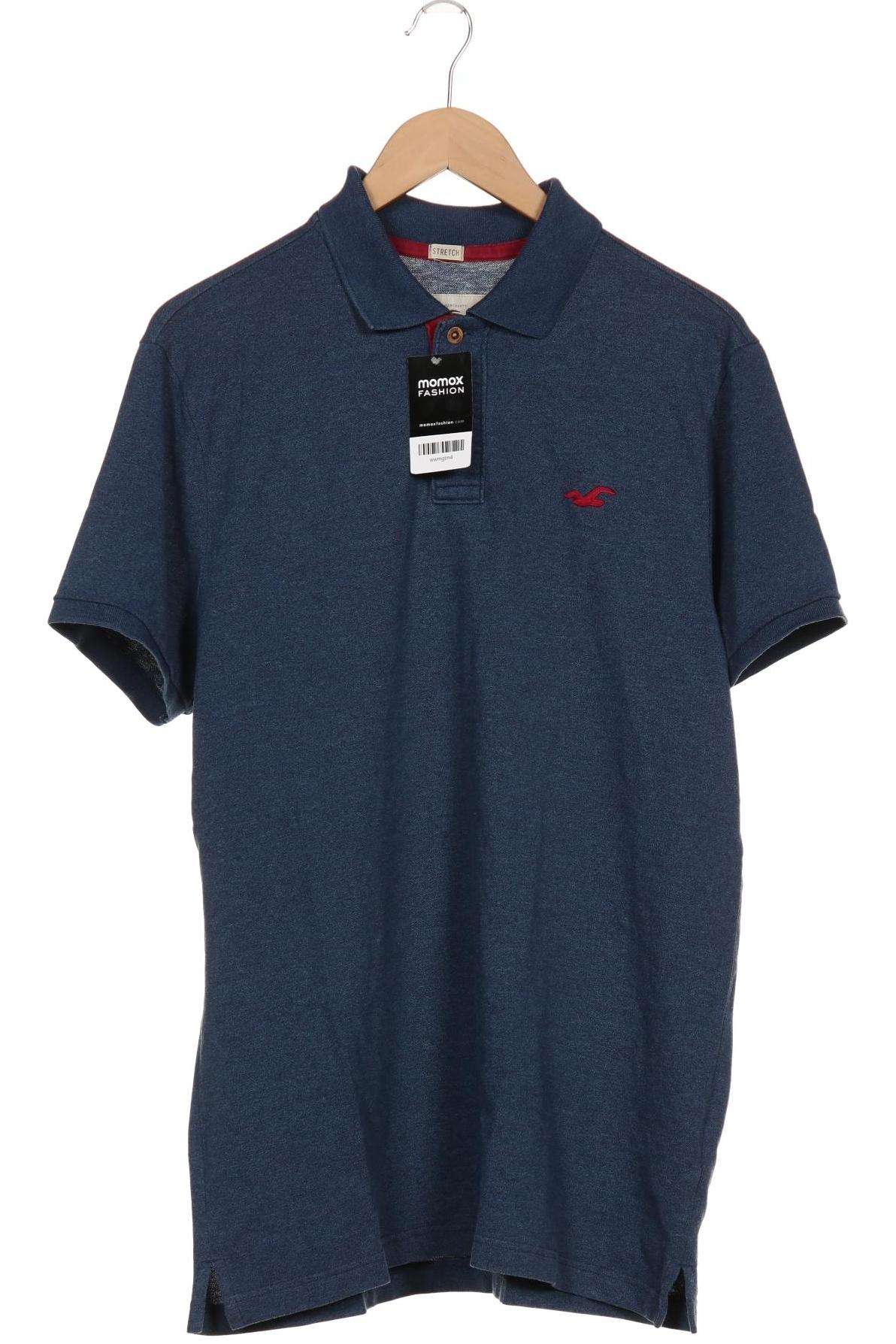 

Hollister Herren Poloshirt, blau, Gr. 54