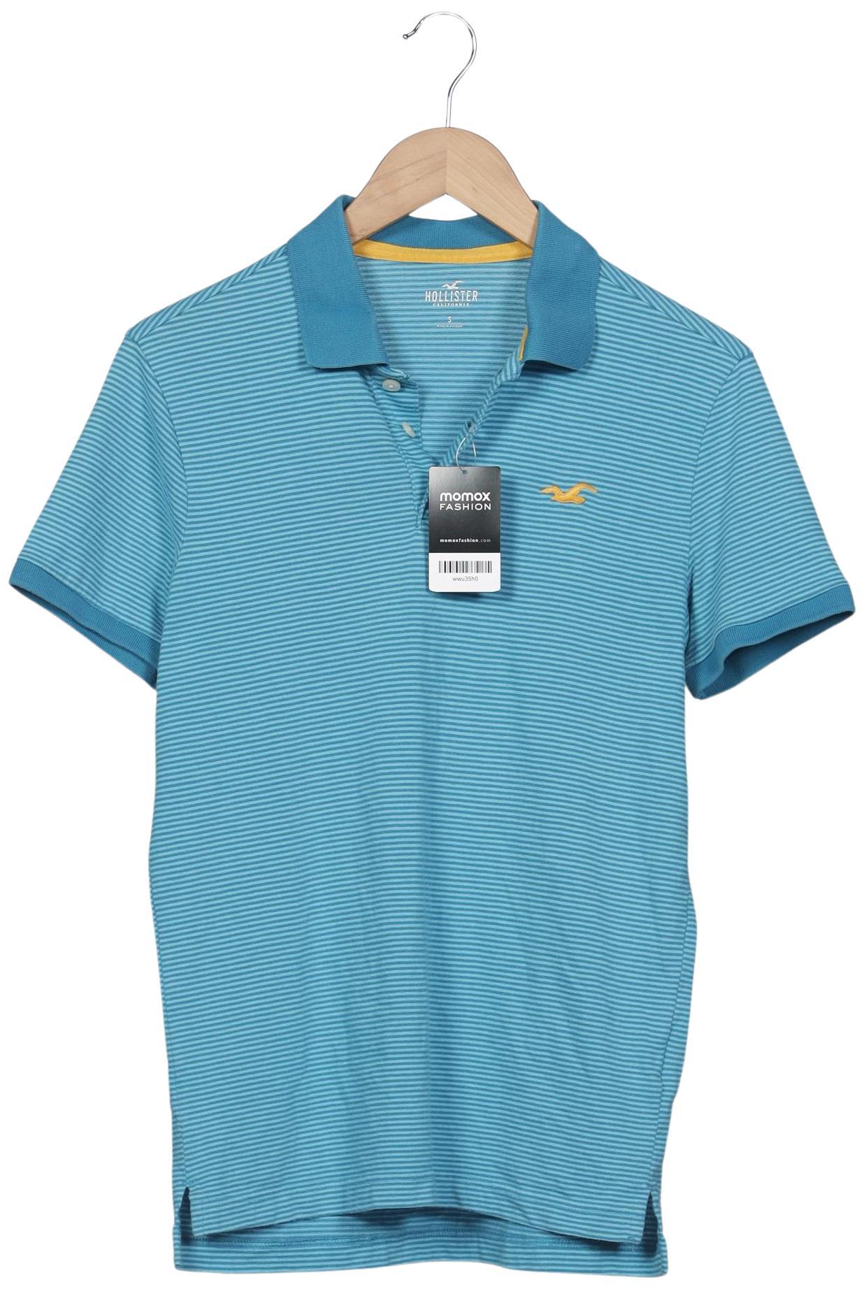

Hollister Herren Poloshirt, hellblau, Gr. 46