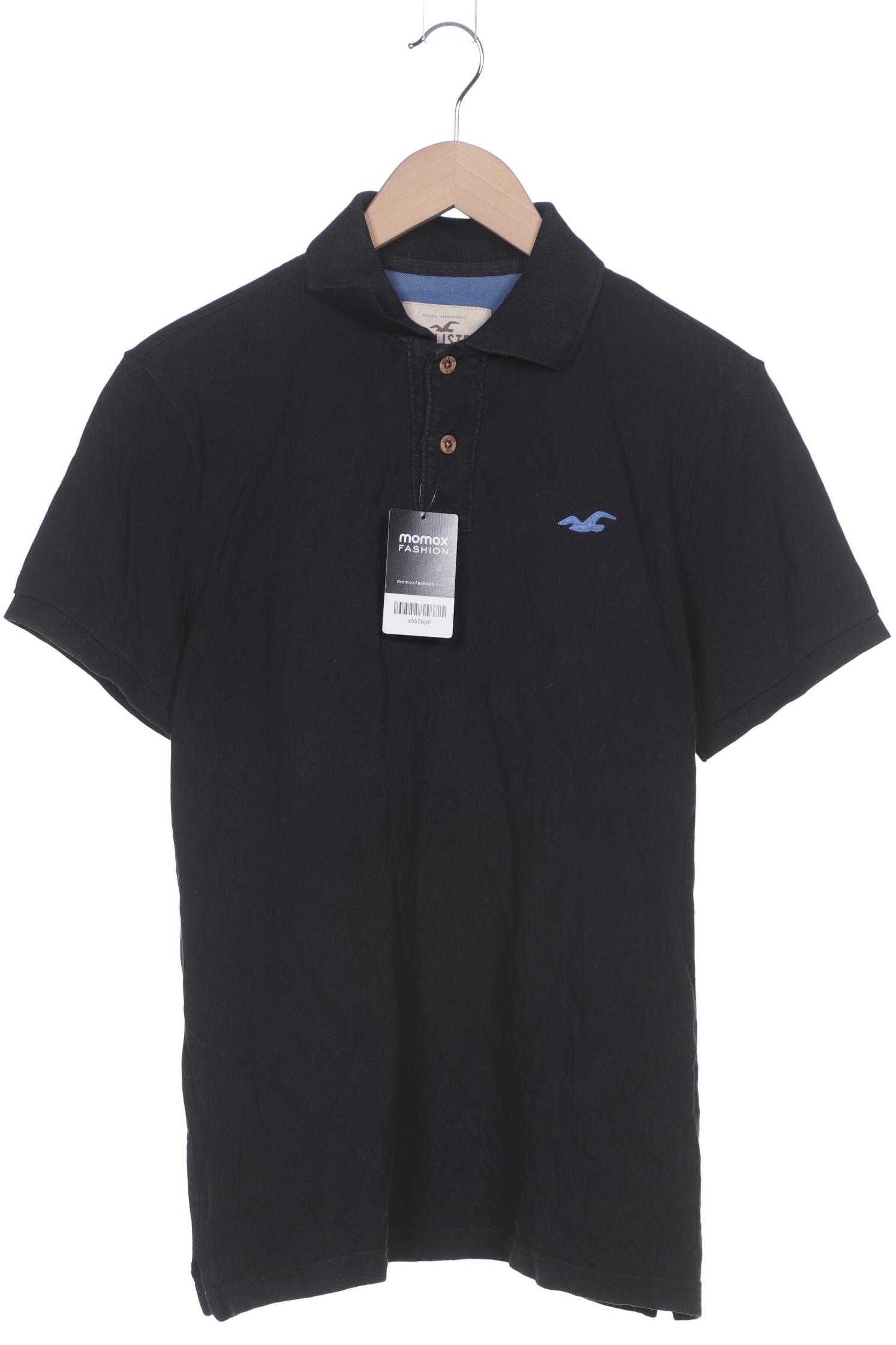 

Hollister Herren Poloshirt, schwarz