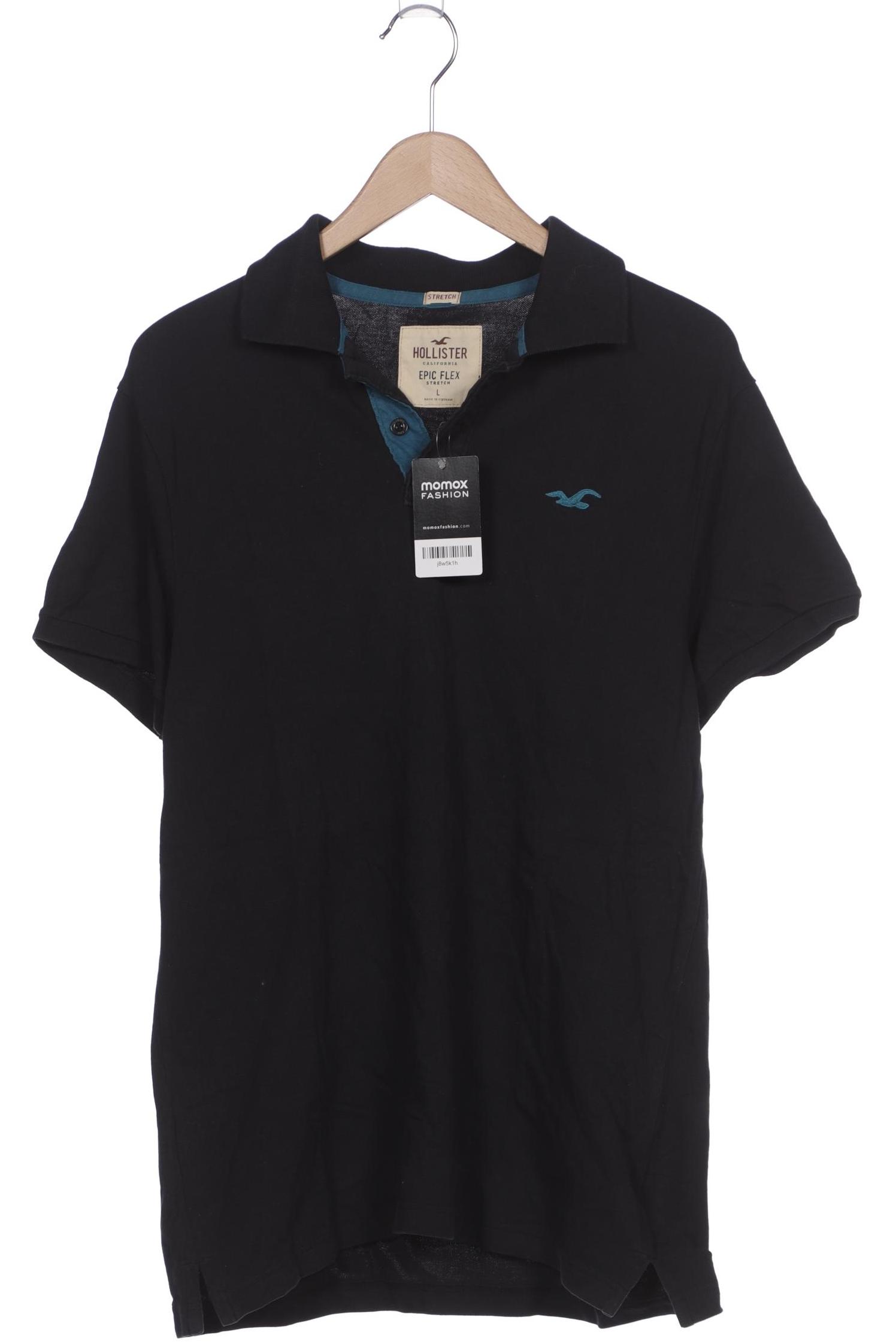 

Hollister Herren Poloshirt, schwarz, Gr. 52
