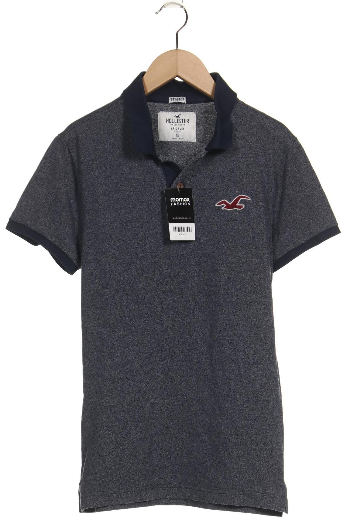 

Hollister Herren Poloshirt, marineblau, Gr. 44