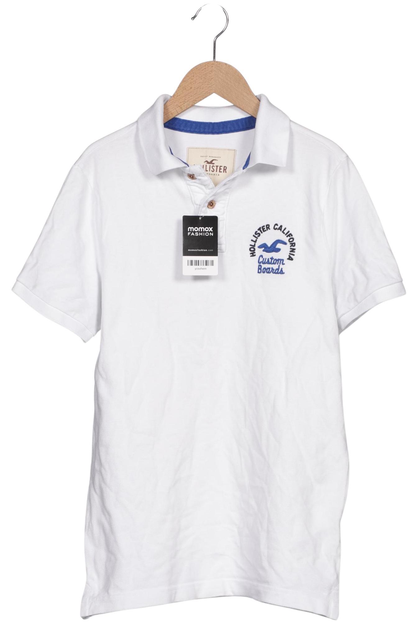 

Hollister Herren Poloshirt, weiß, Gr. 52