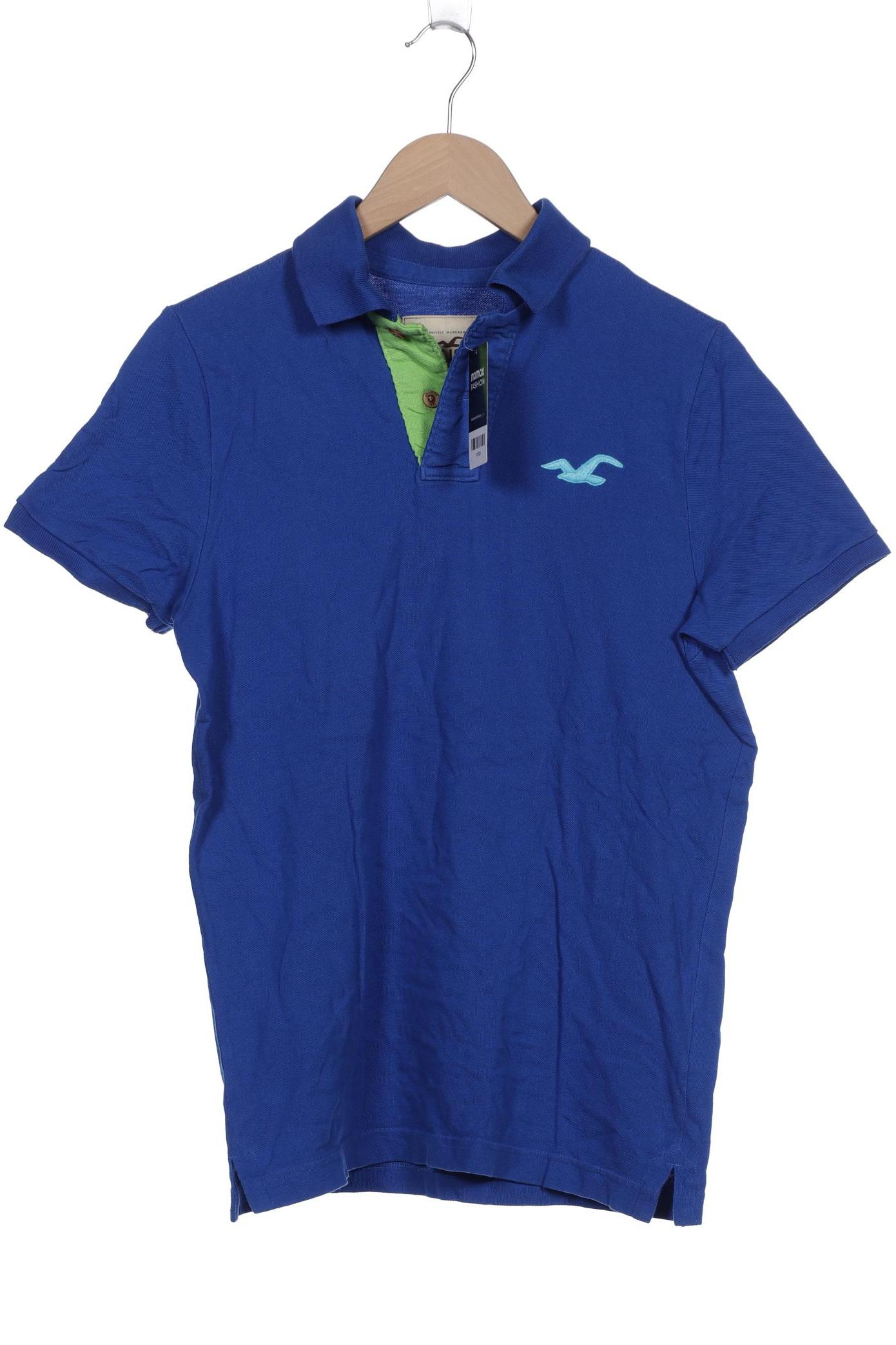 

Hollister Herren Poloshirt, blau, Gr. 48