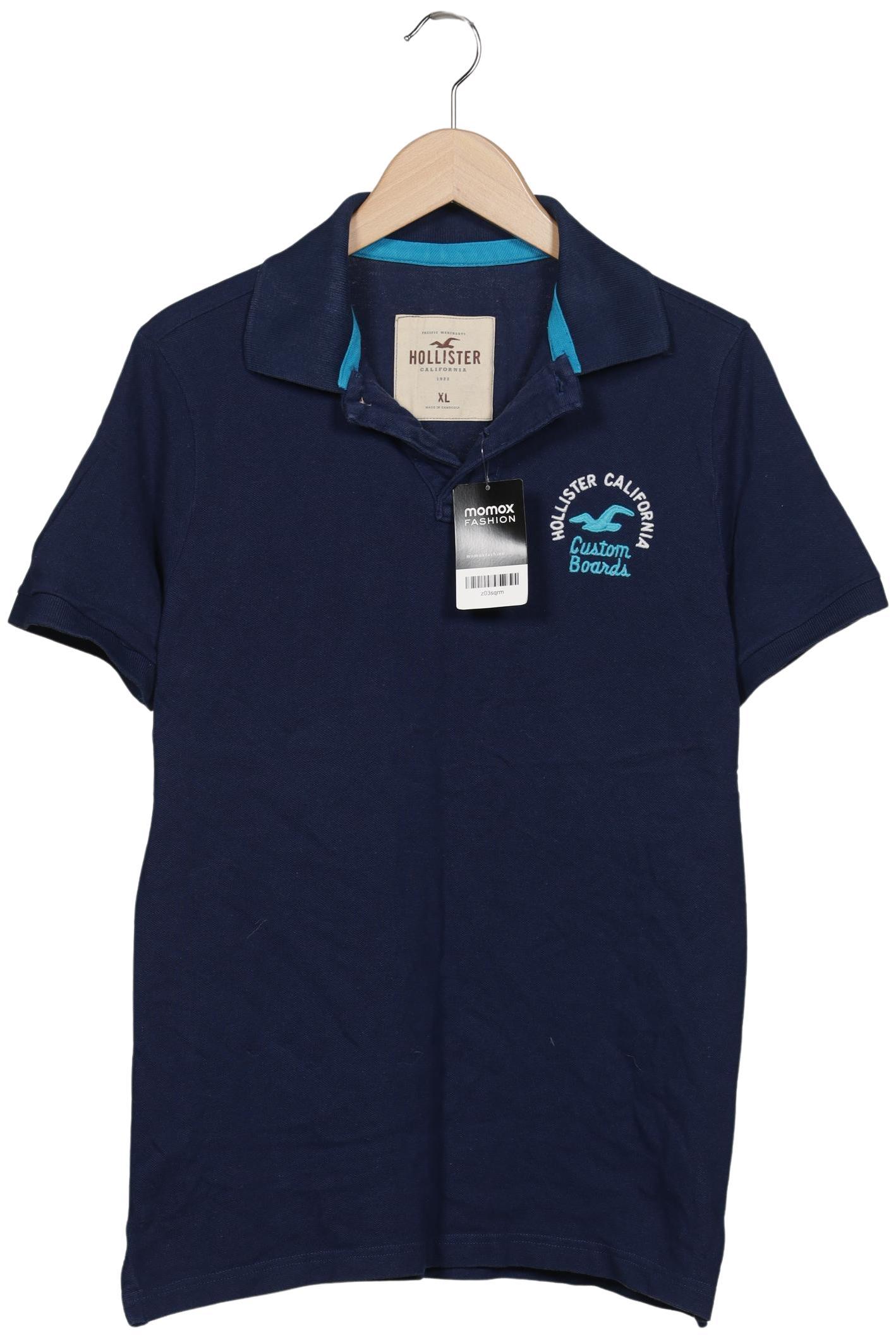 

Hollister Herren Poloshirt, marineblau, Gr. 54