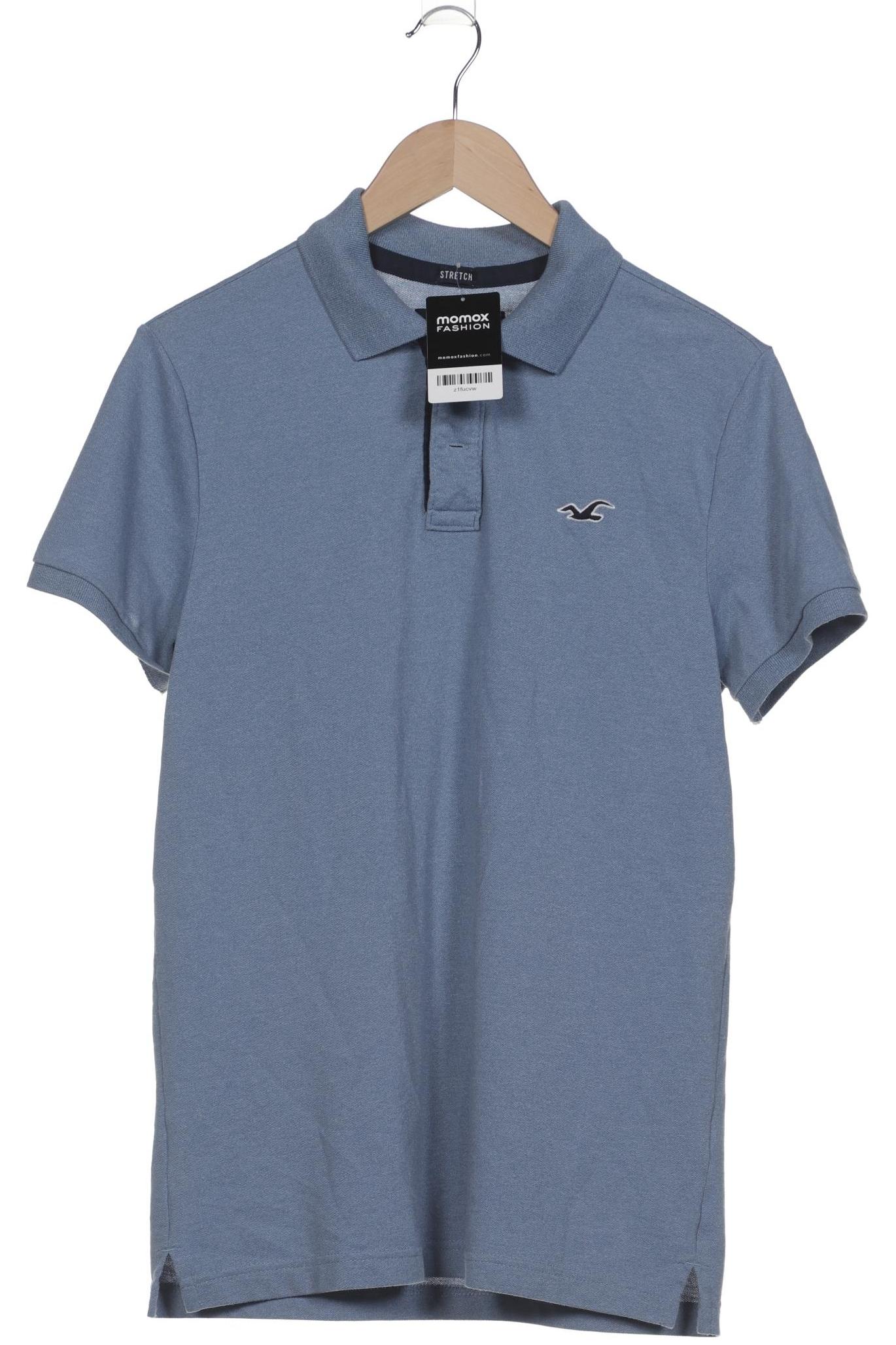 

Hollister Herren Poloshirt, blau, Gr. 48