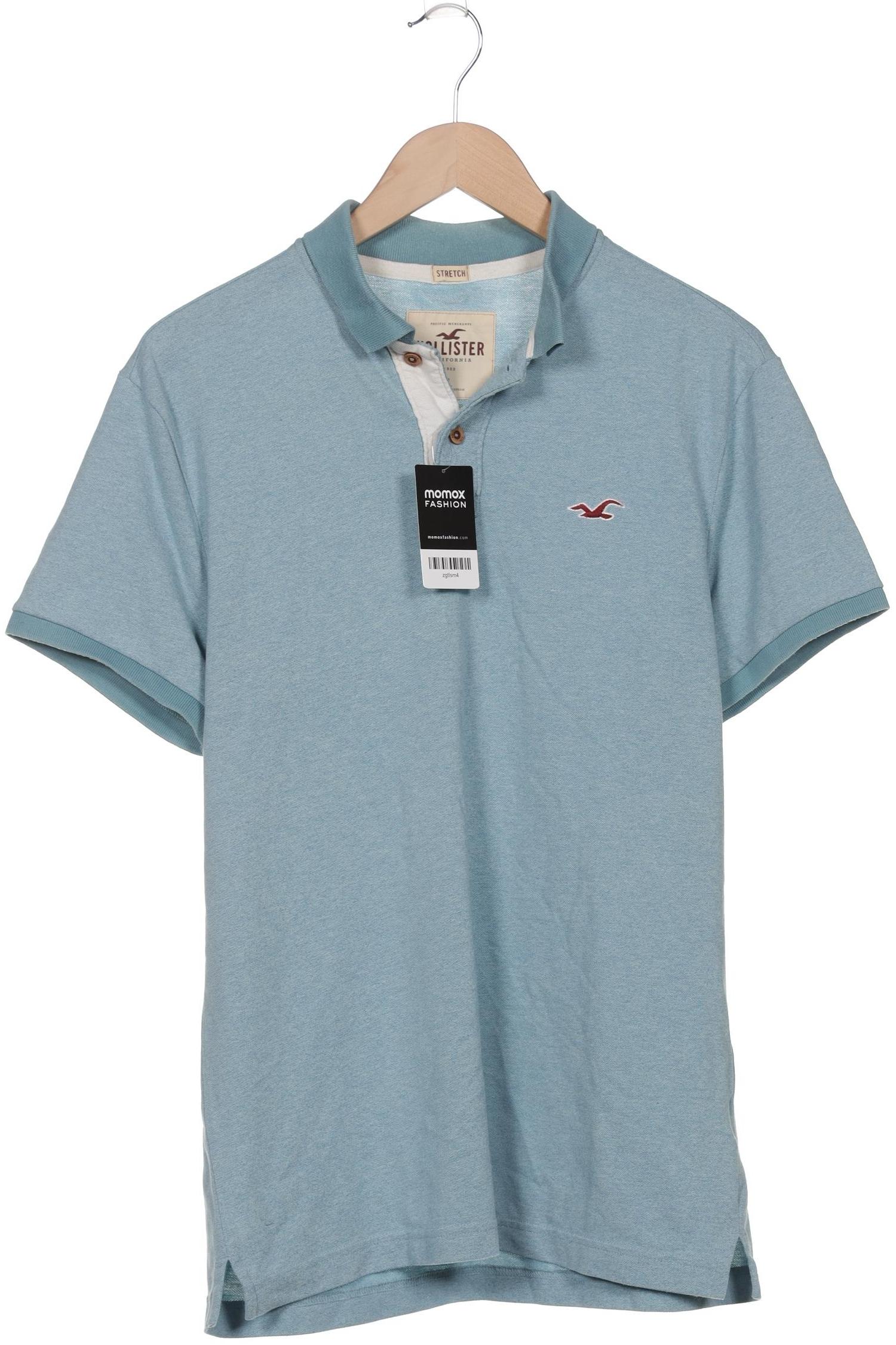 

Hollister Herren Poloshirt, blau, Gr. 52