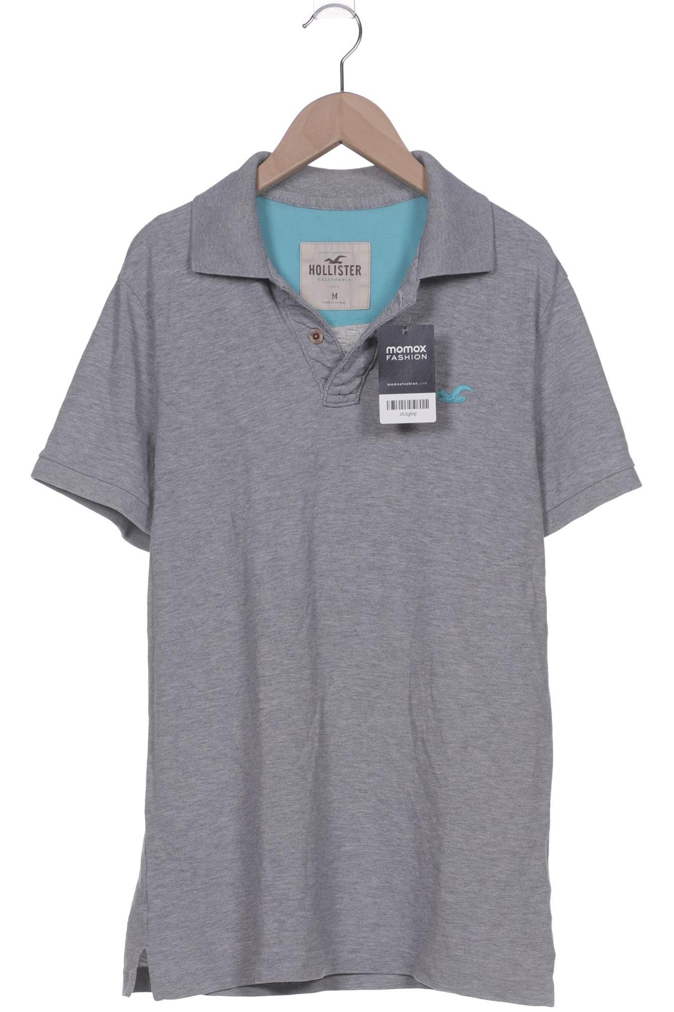 

Hollister Herren Poloshirt, grau, Gr. 48