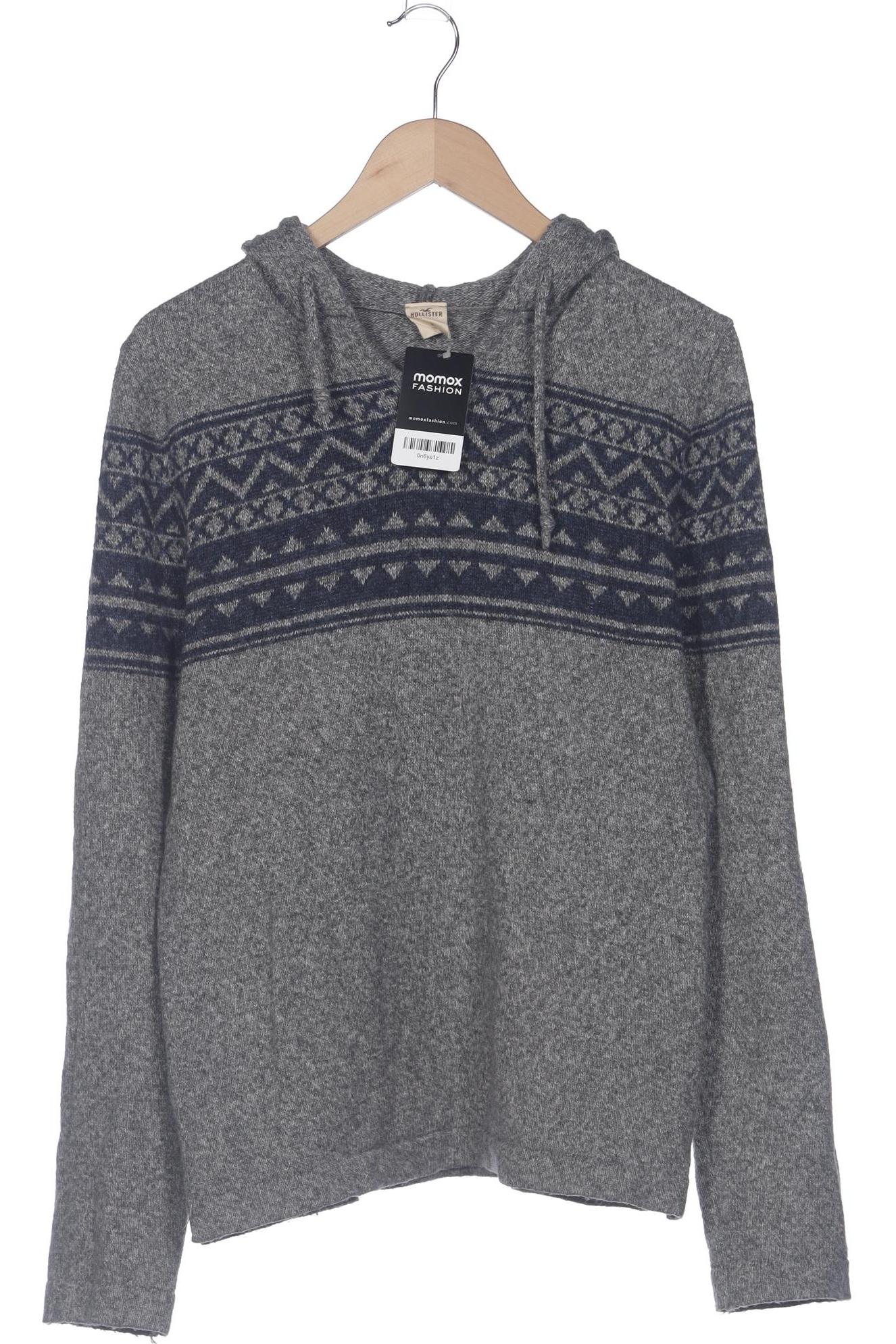 

Hollister Herren Pullover, grau, Gr. 48