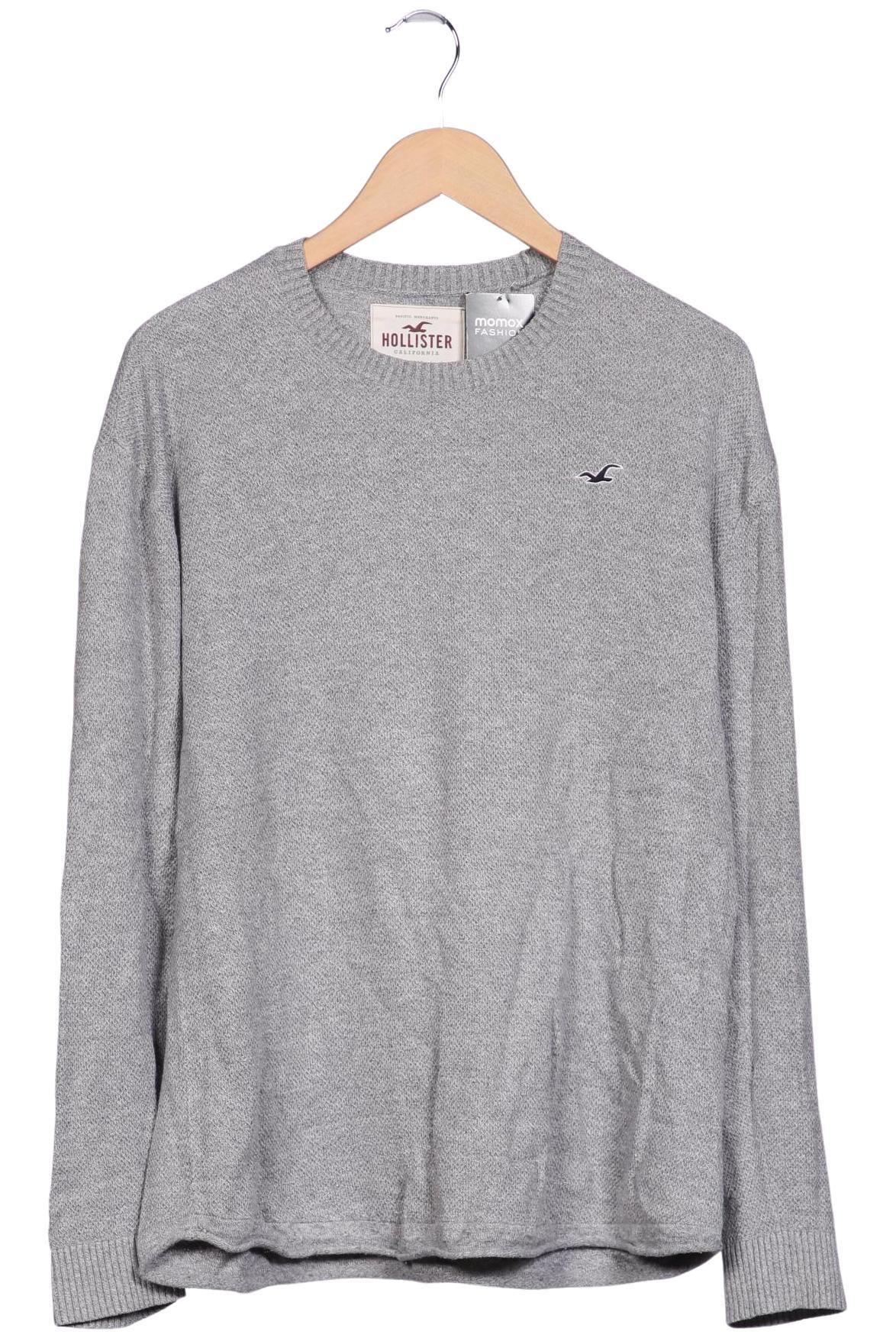 

Hollister Herren Pullover, grau, Gr. 52