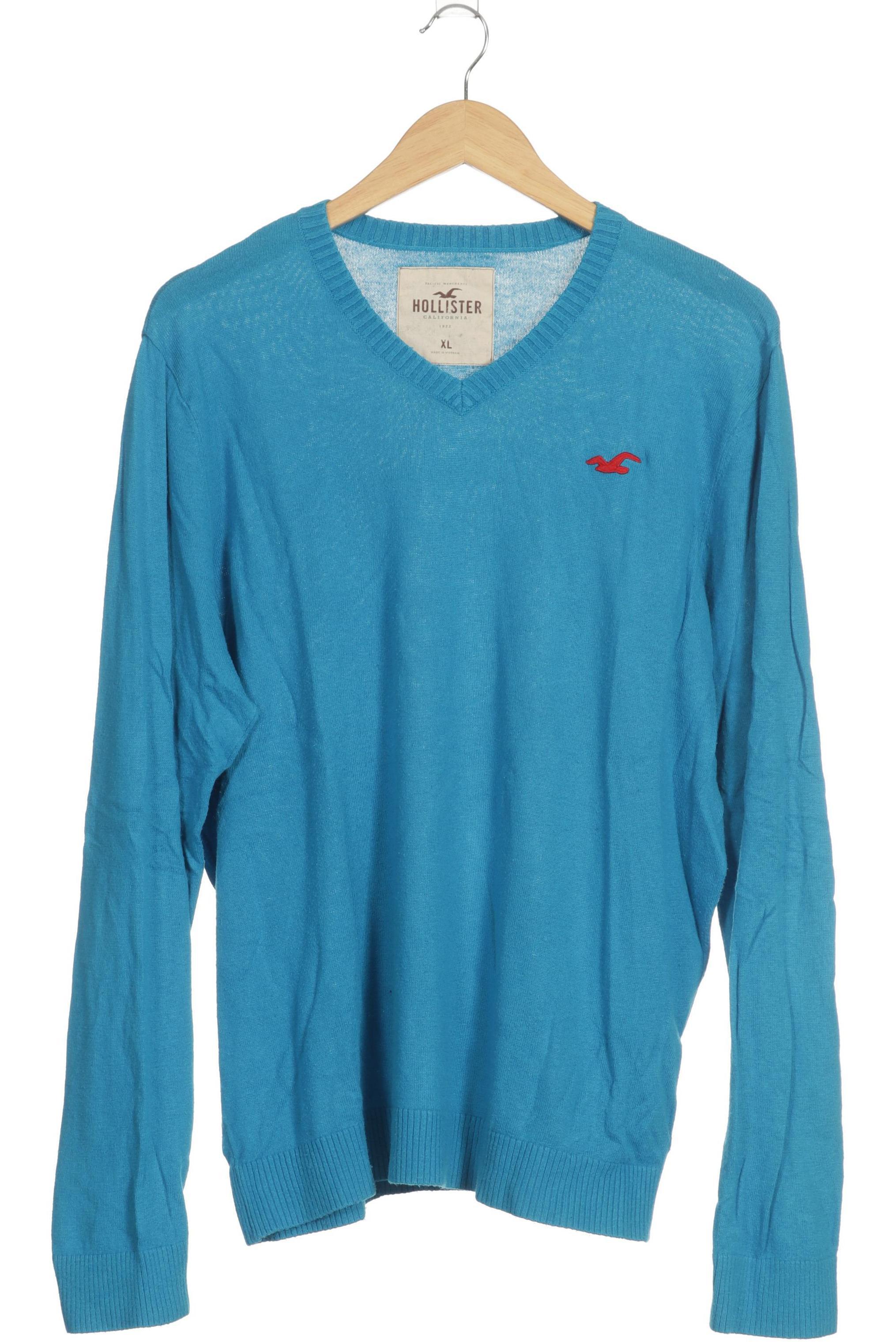 

Hollister Herren Pullover, blau, Gr.