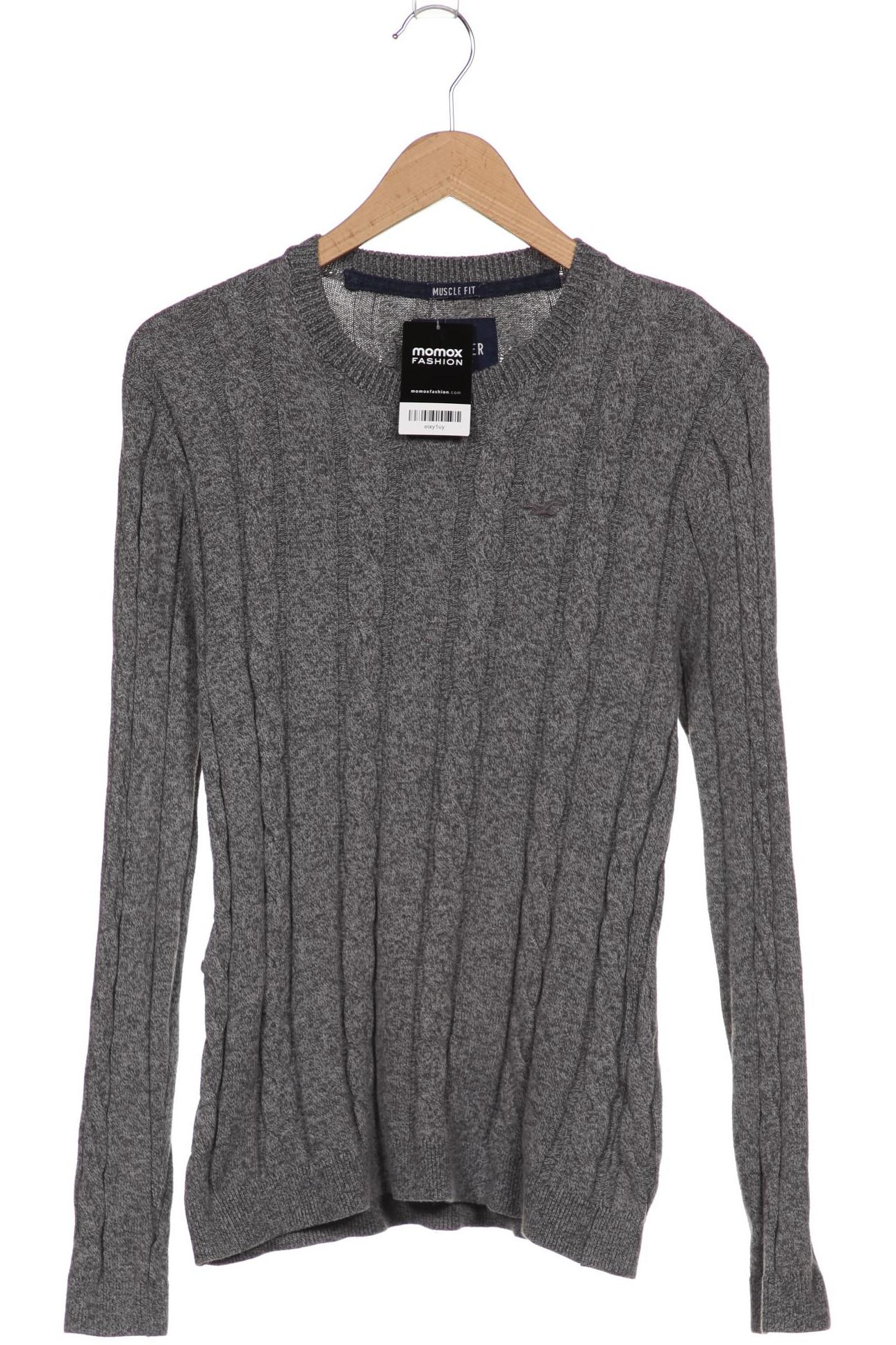 

Hollister Herren Pullover, grau