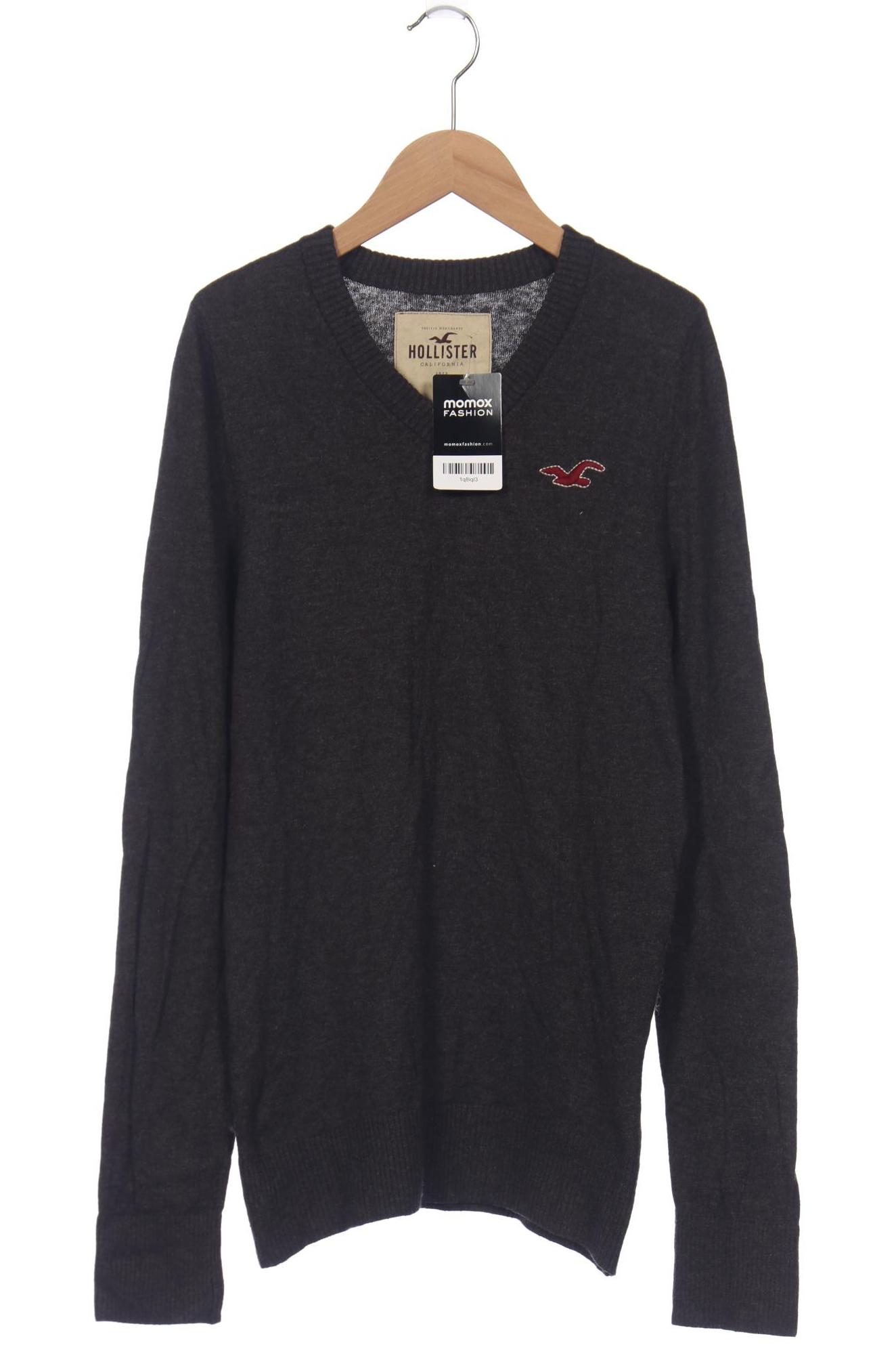 

Hollister Herren Pullover, grau, Gr. 48