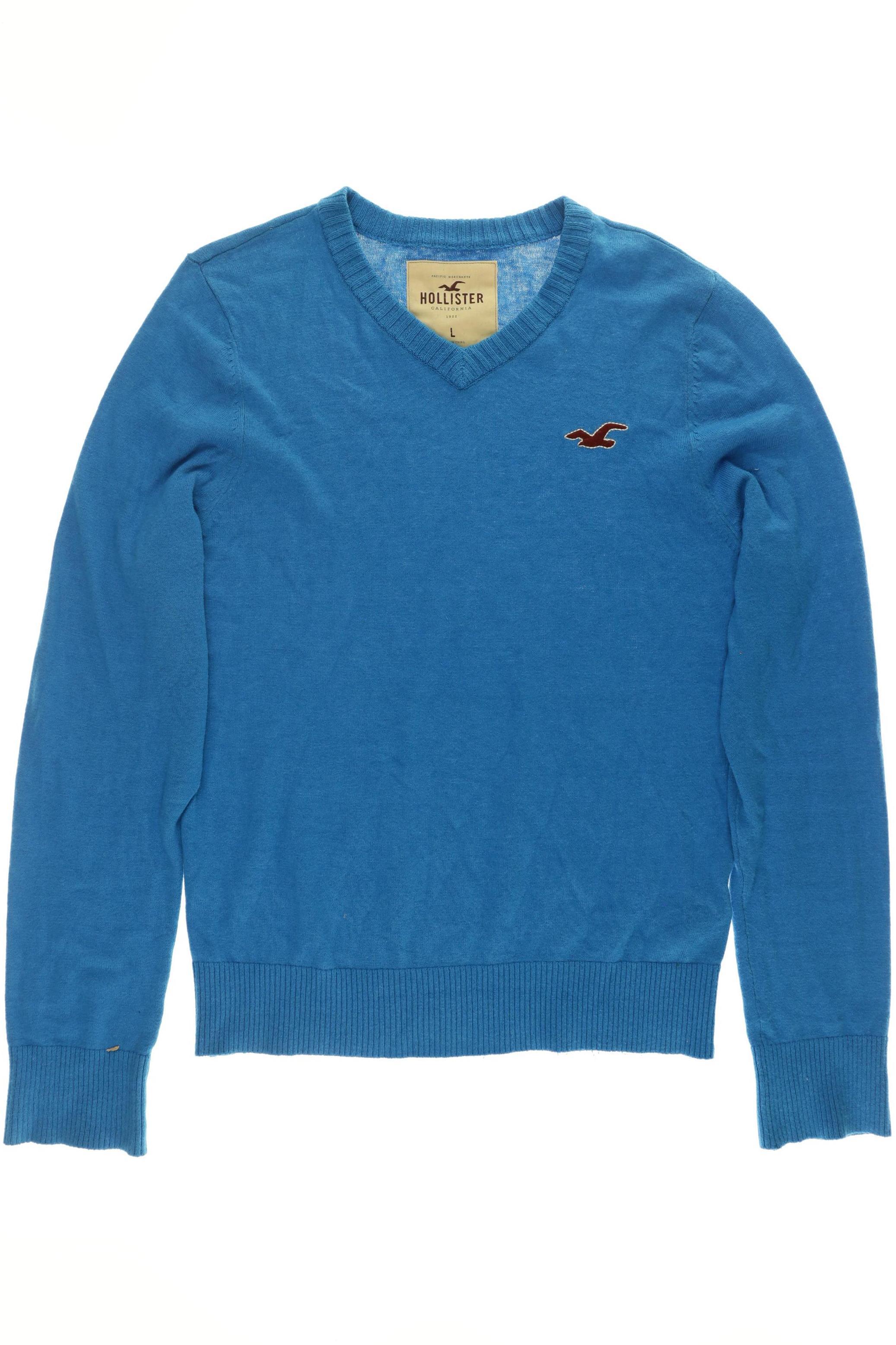 

Hollister Herren Pullover, blau, Gr.