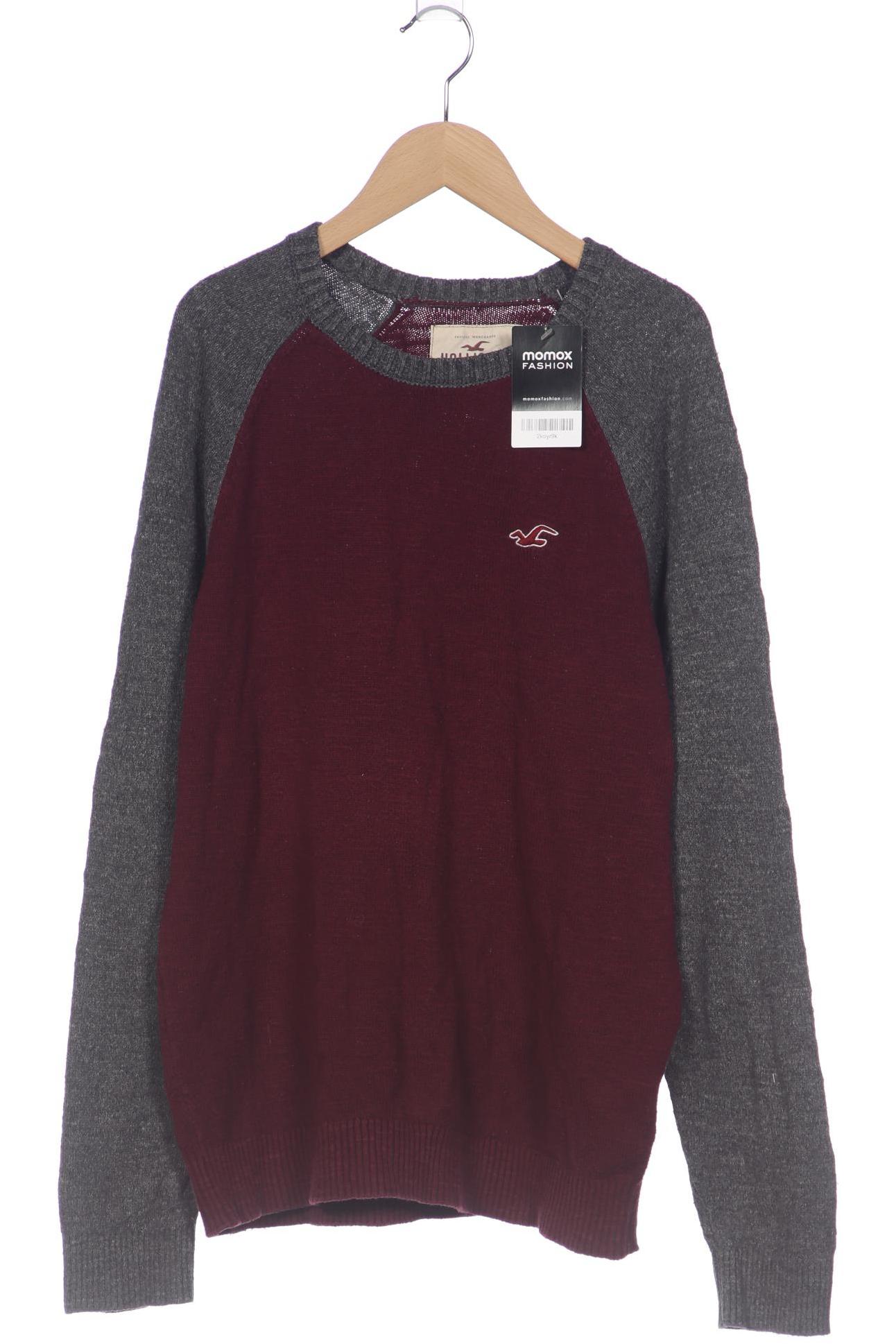 

Hollister Herren Pullover, bordeaux, Gr. 54