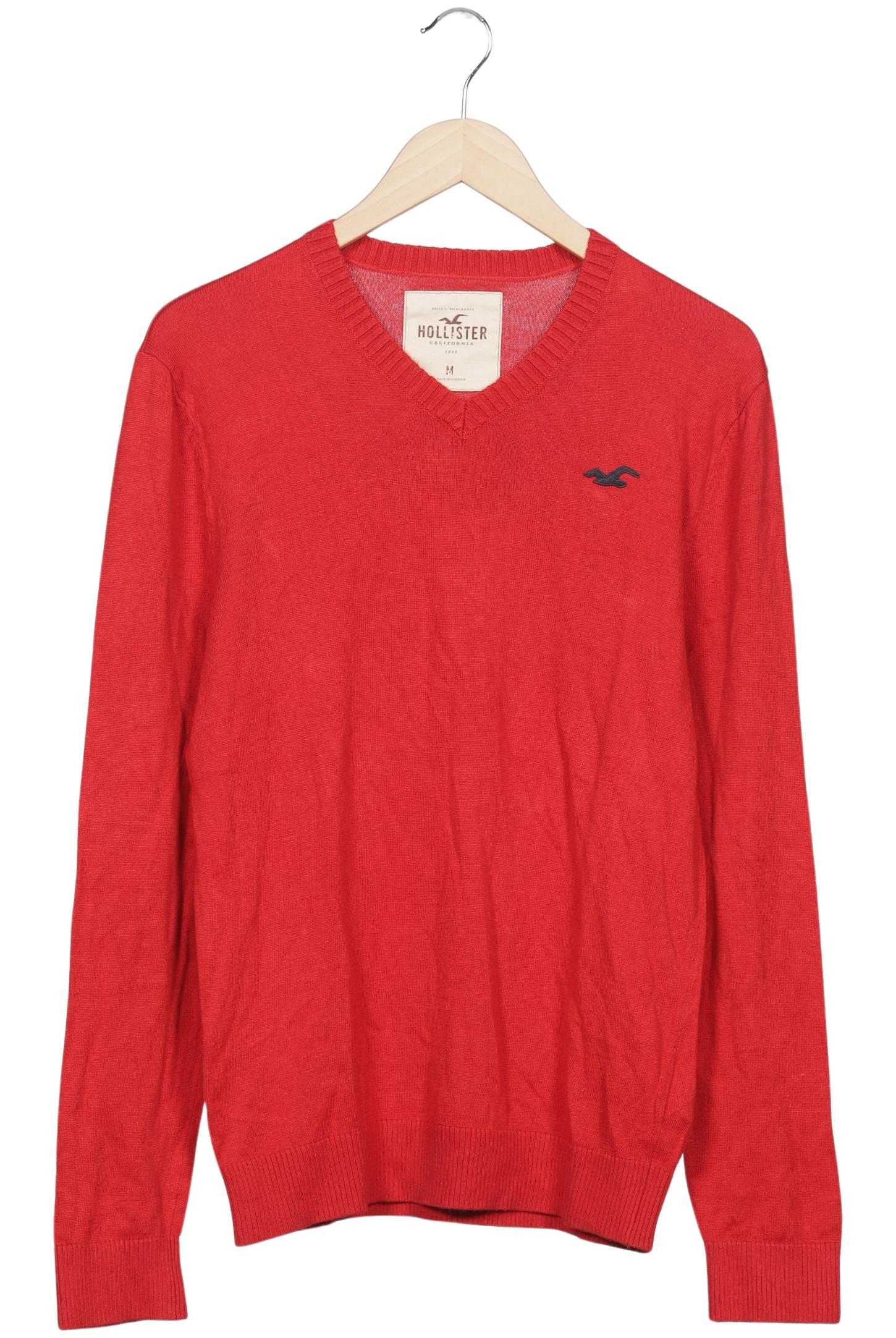 

Hollister Herren Pullover, rot, Gr. 48