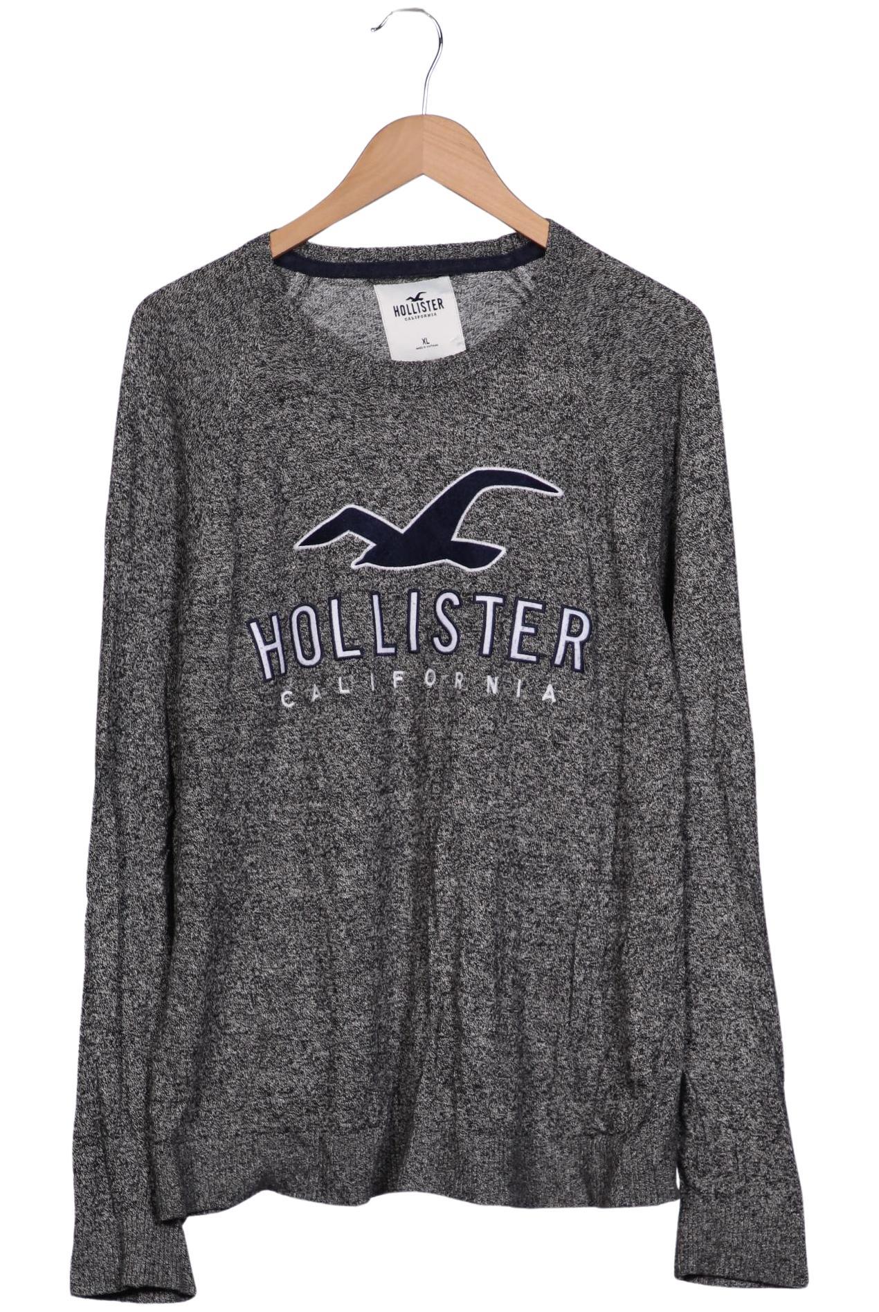 

Hollister Herren Pullover, grau, Gr. 54