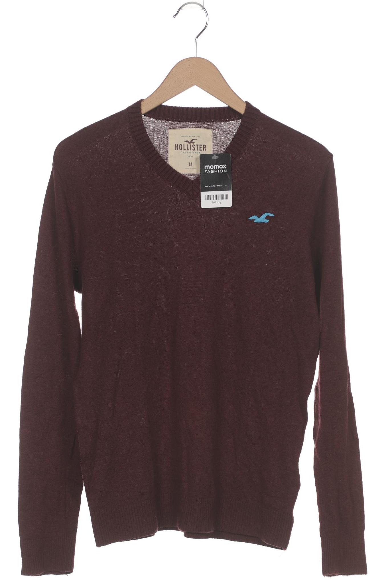

Hollister Herren Pullover, bordeaux, Gr. 48