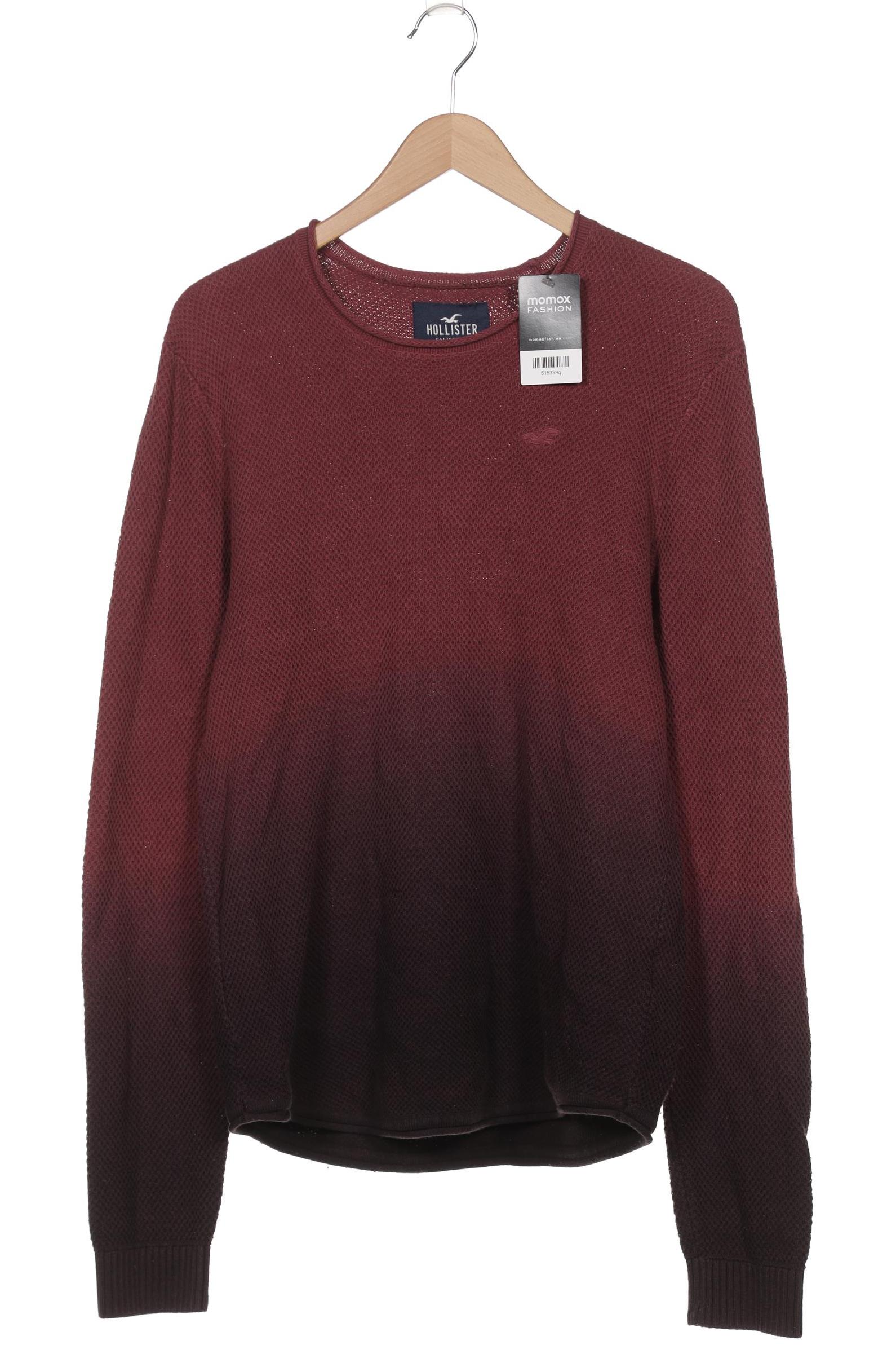 

Hollister Herren Pullover, bordeaux, Gr. 52