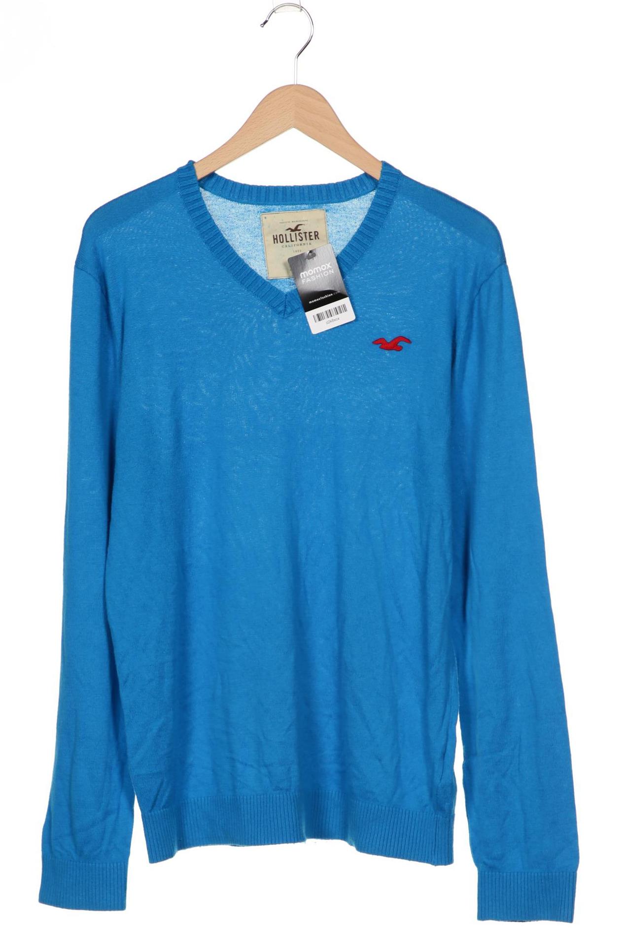 

Hollister Herren Pullover, blau