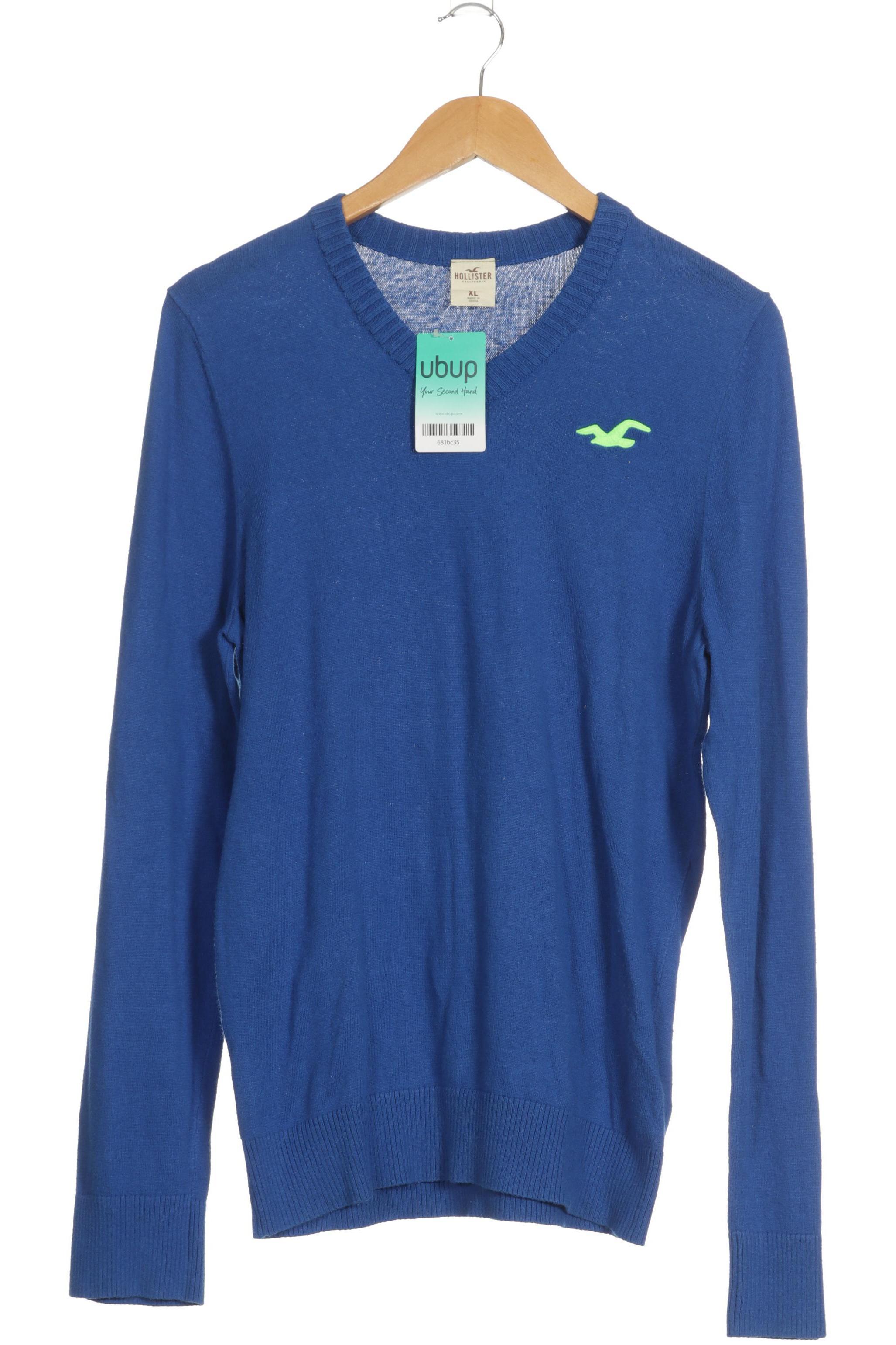 

Hollister Herren Pullover, blau, Gr.