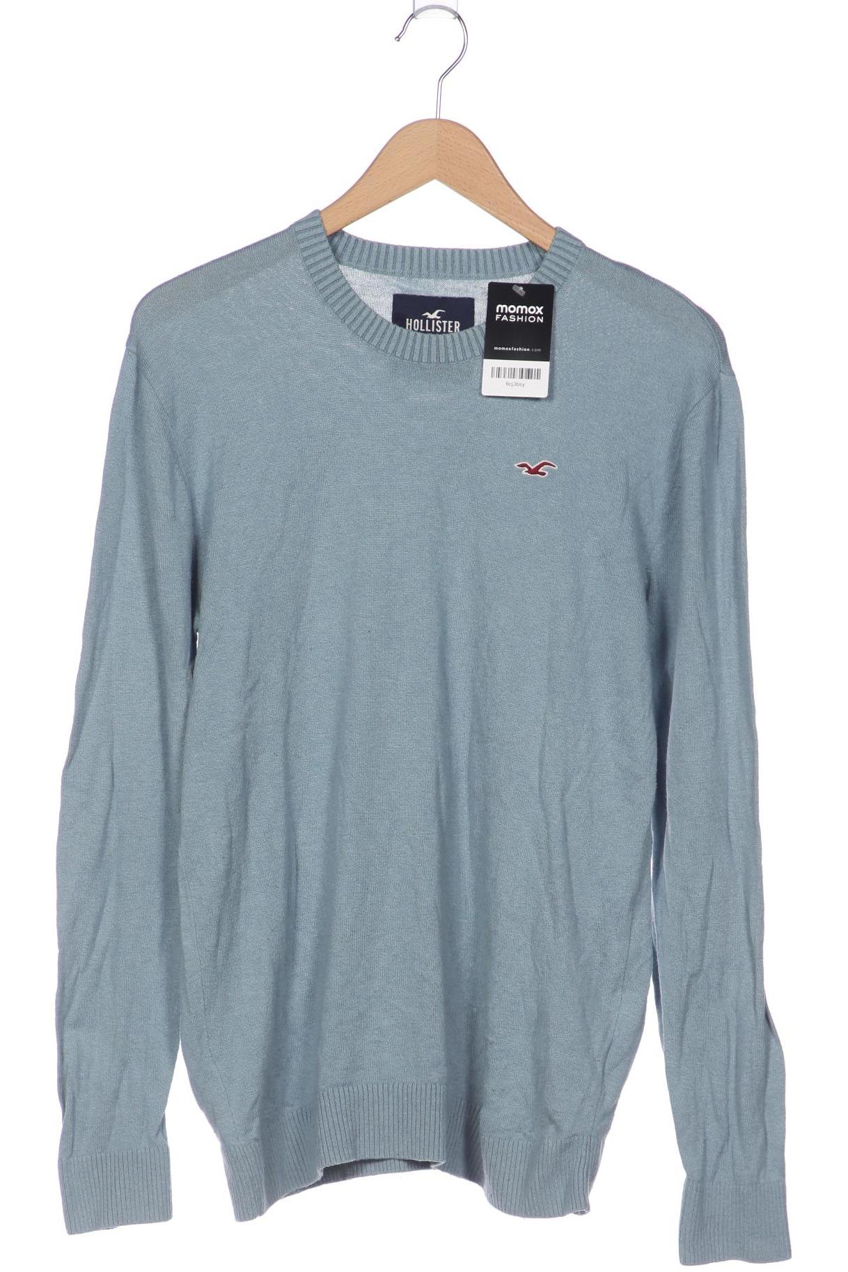 

Hollister Herren Pullover, türkis, Gr. 52