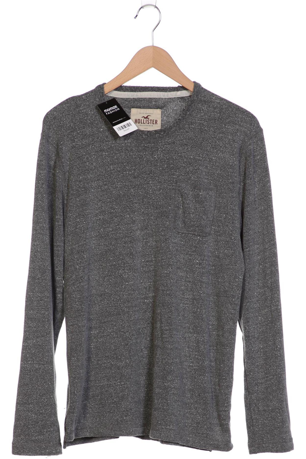 

Hollister Herren Pullover, grau, Gr. 48