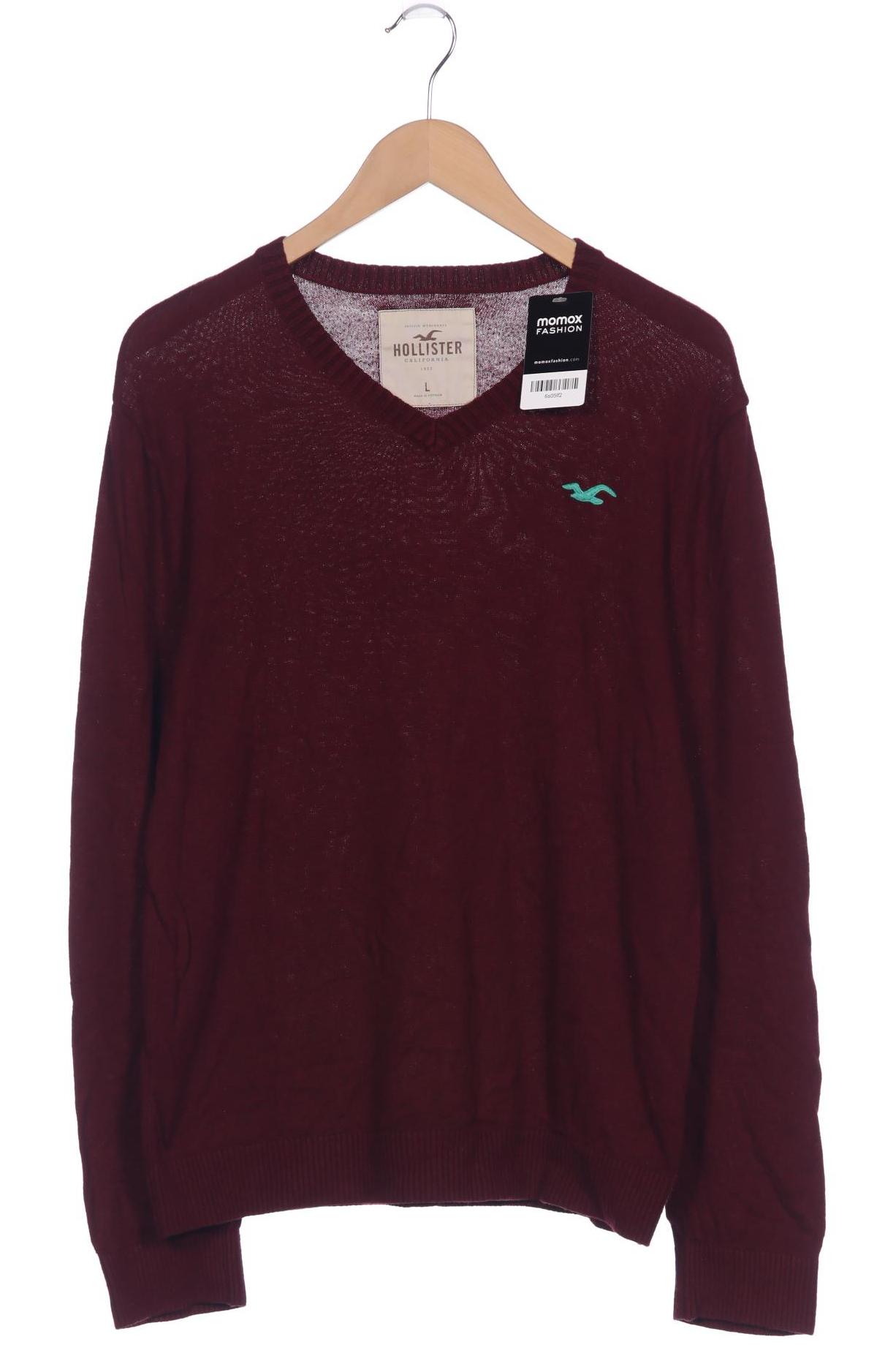 

Hollister Herren Pullover, bordeaux, Gr. 52