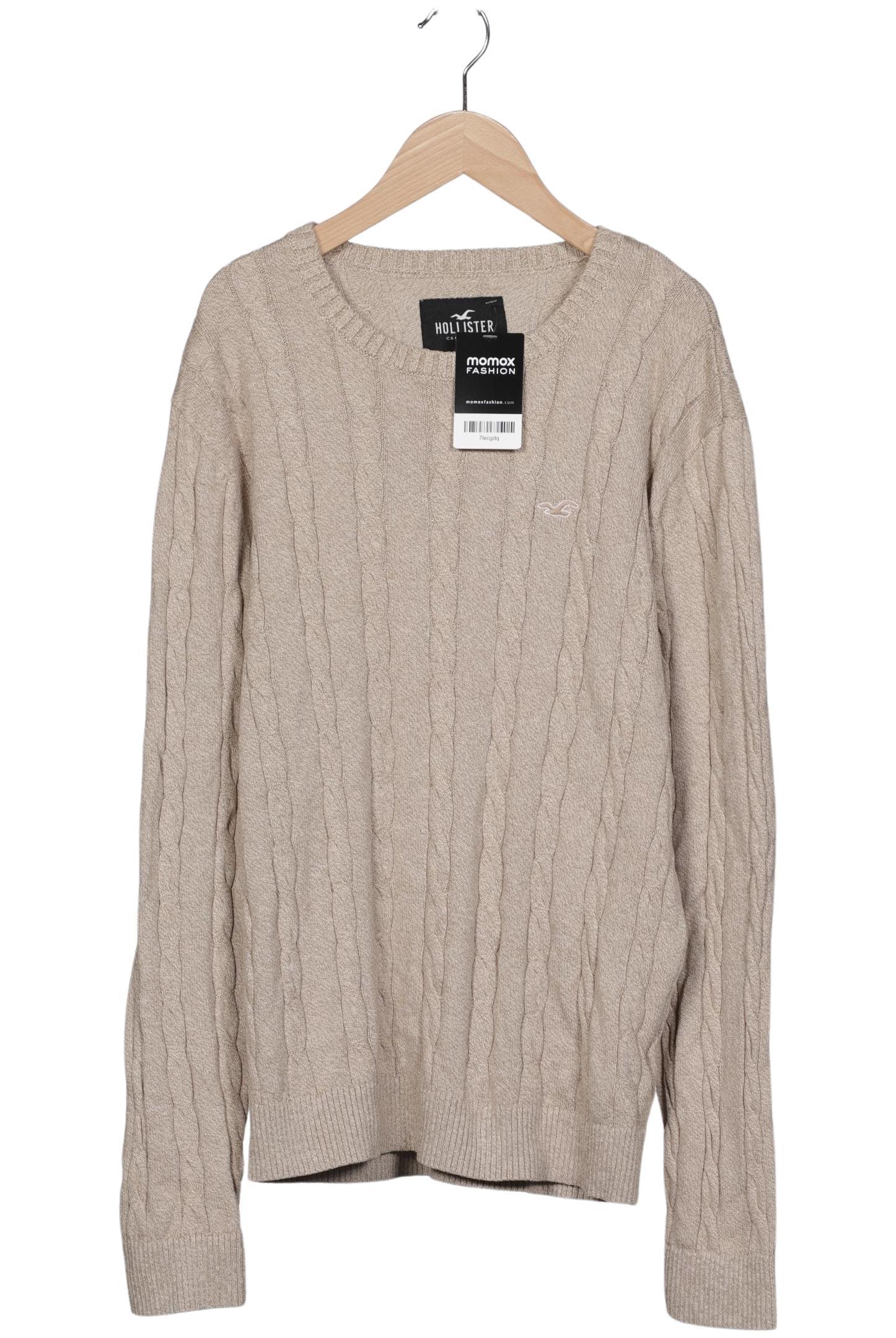 

Hollister Herren Pullover, beige, Gr. 52