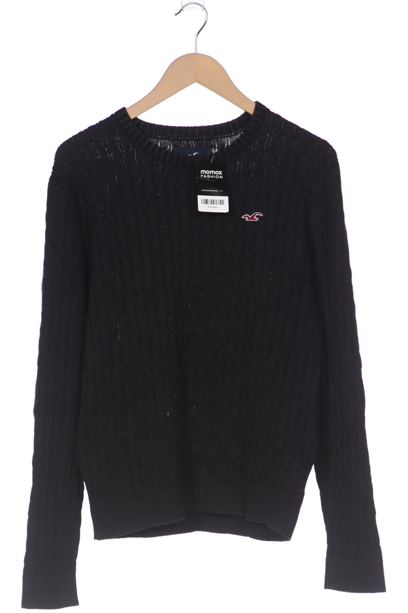 

Hollister Herren Pullover, schwarz