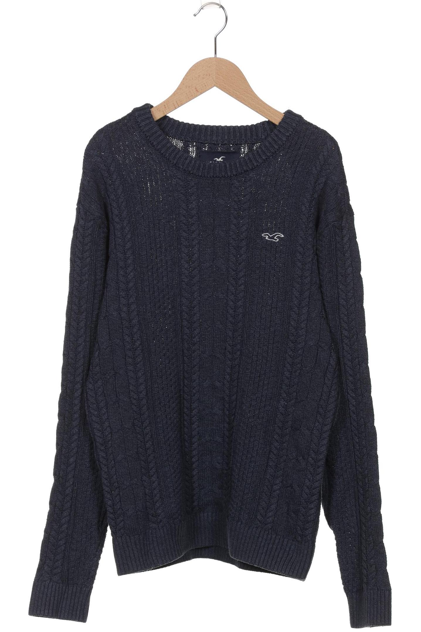 

Hollister Herren Pullover, marineblau, Gr. 48