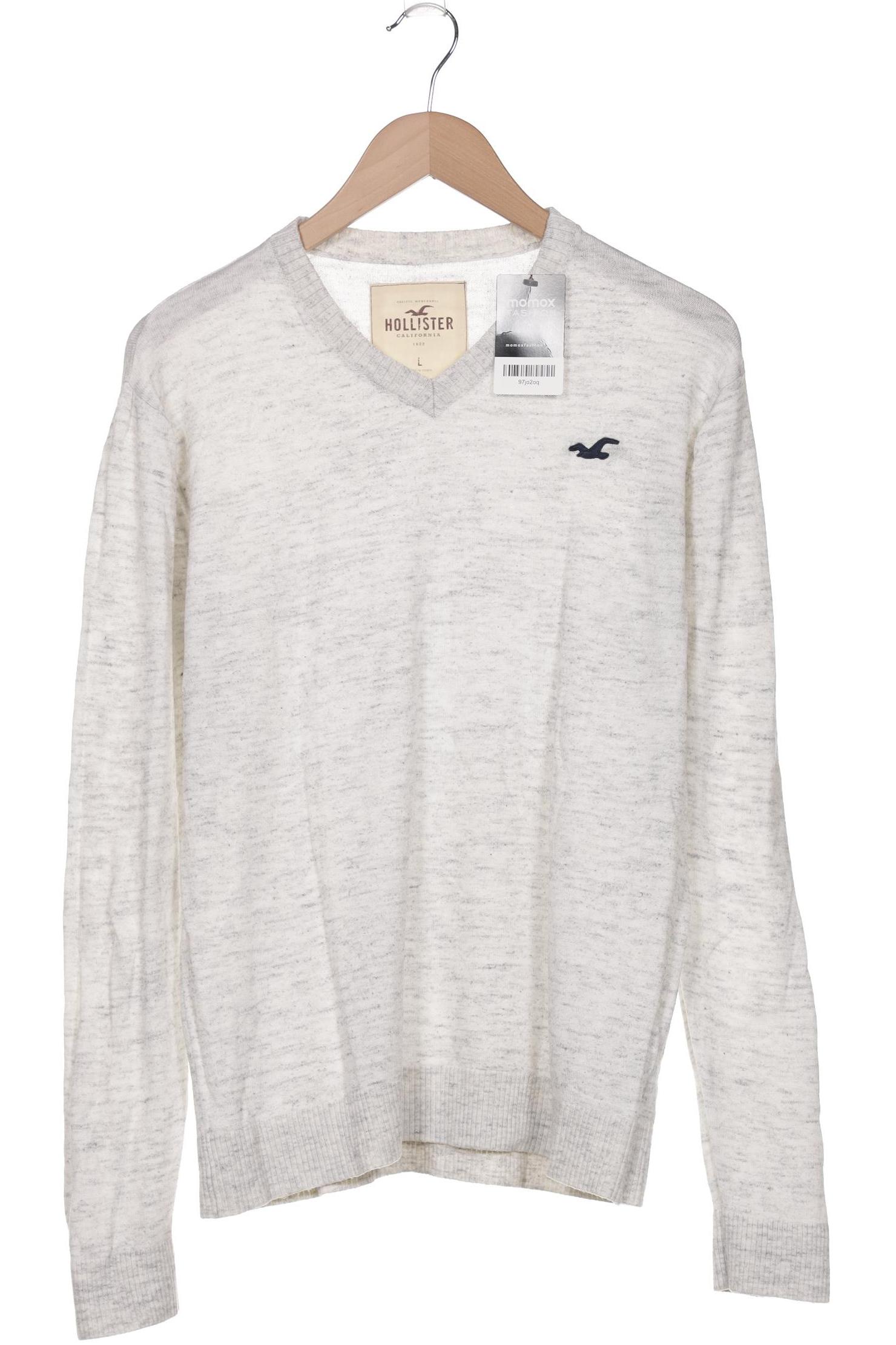 

Hollister Herren Pullover, grau, Gr. 52