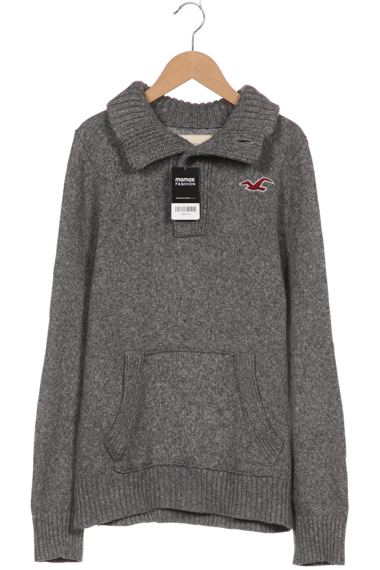 

Hollister Herren Pullover, grau, Gr. 48