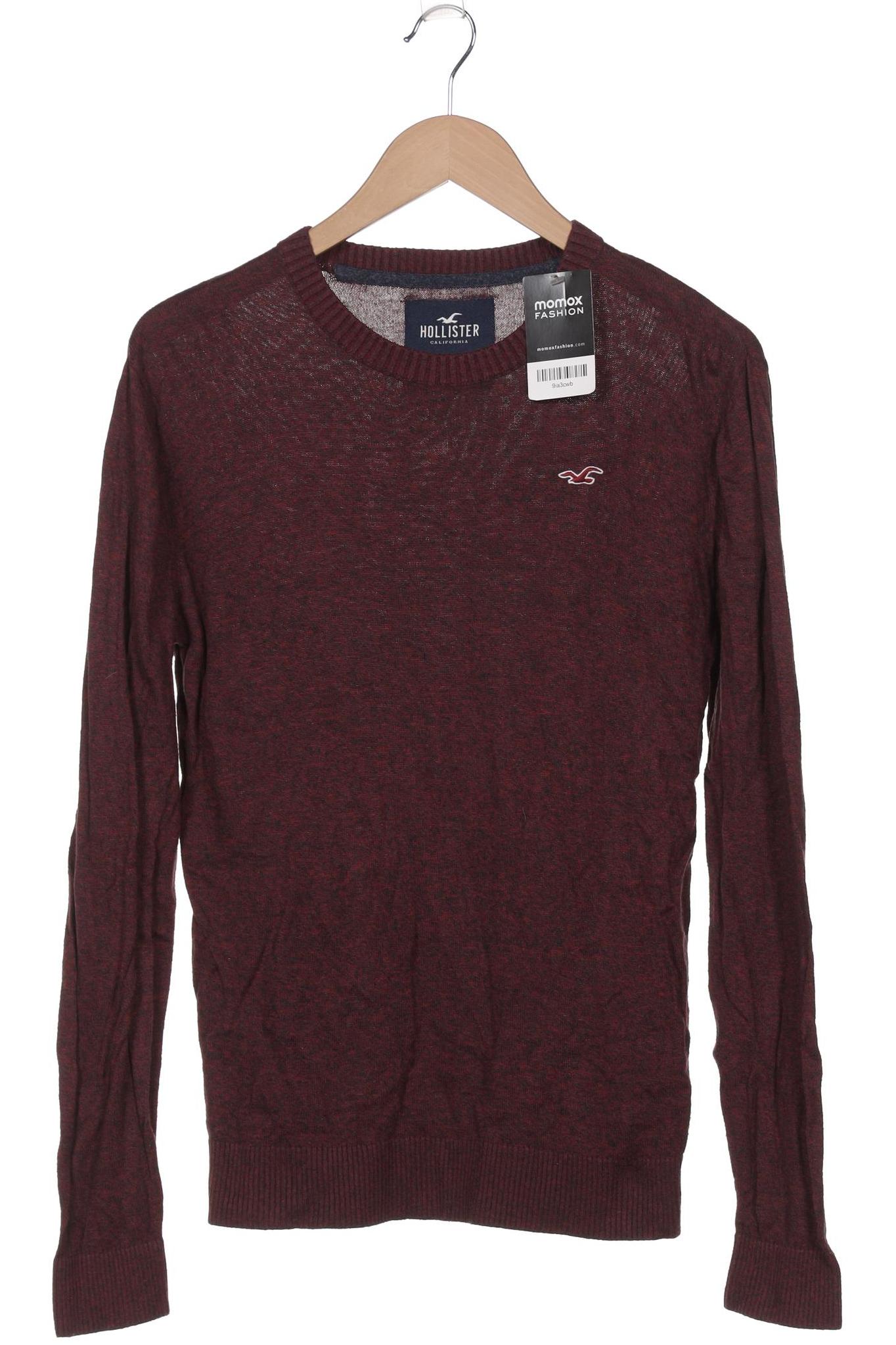 

Hollister Herren Pullover, bordeaux, Gr. 48
