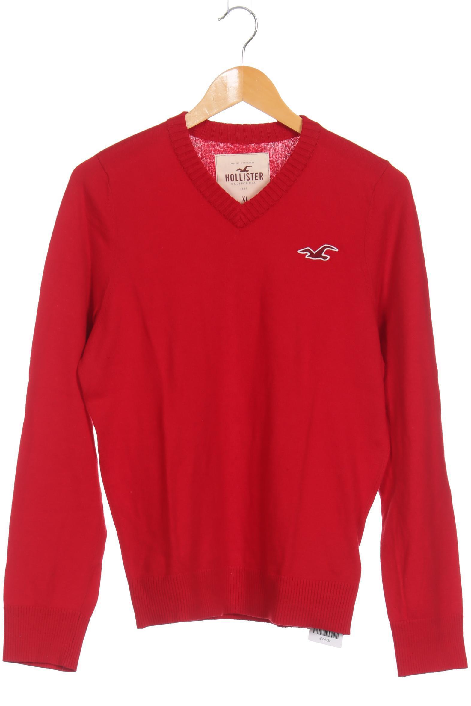 

Hollister Herren Pullover, rot, Gr.