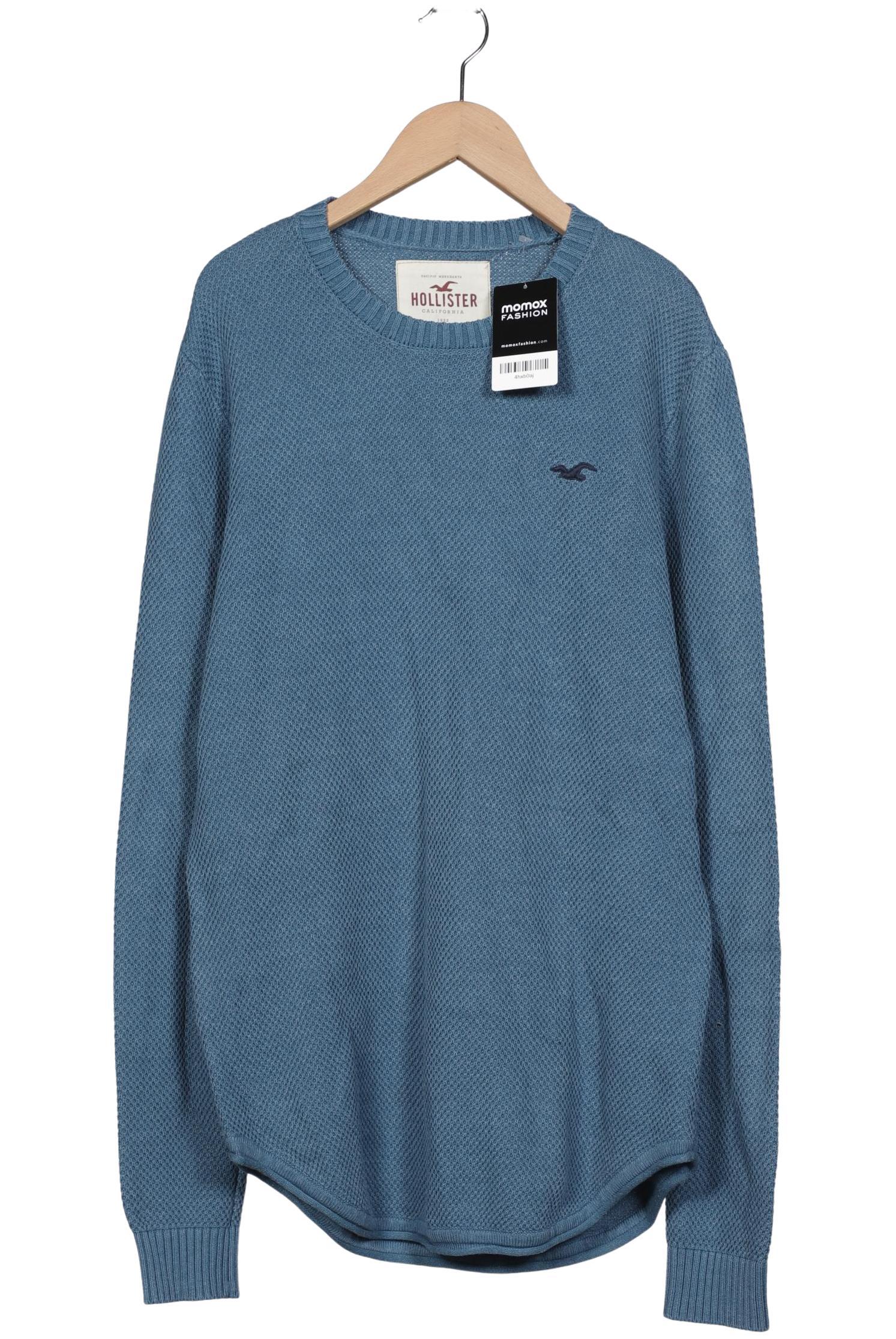 

Hollister Herren Pullover, blau, Gr. 48