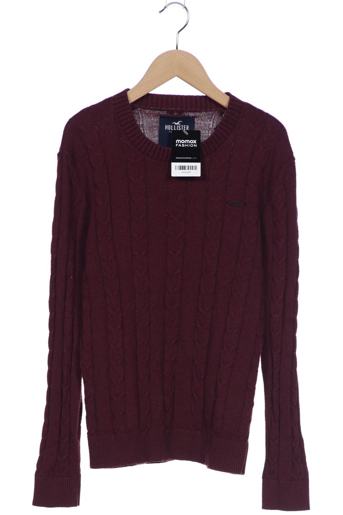 

Hollister Herren Pullover, bordeaux, Gr. 44