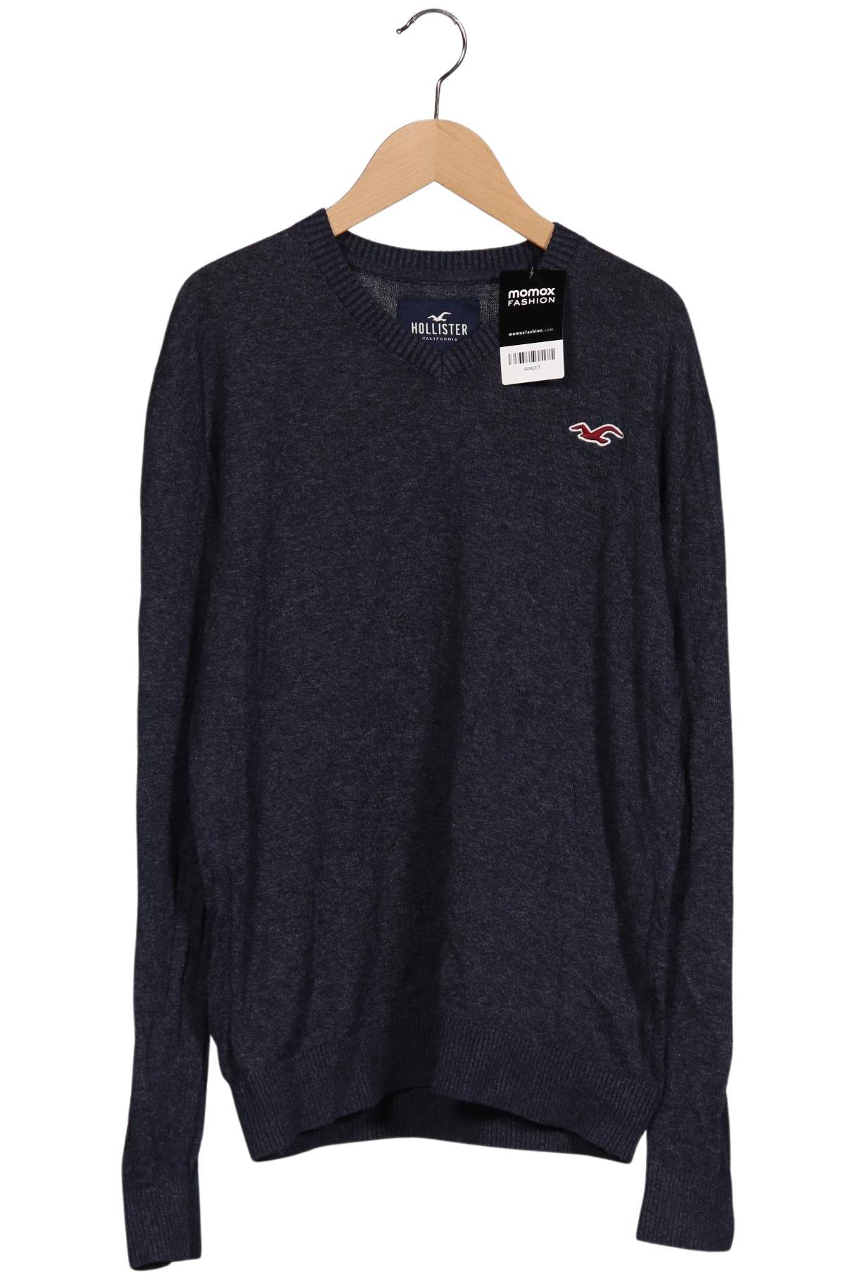 

Hollister Herren Pullover, marineblau, Gr. 48
