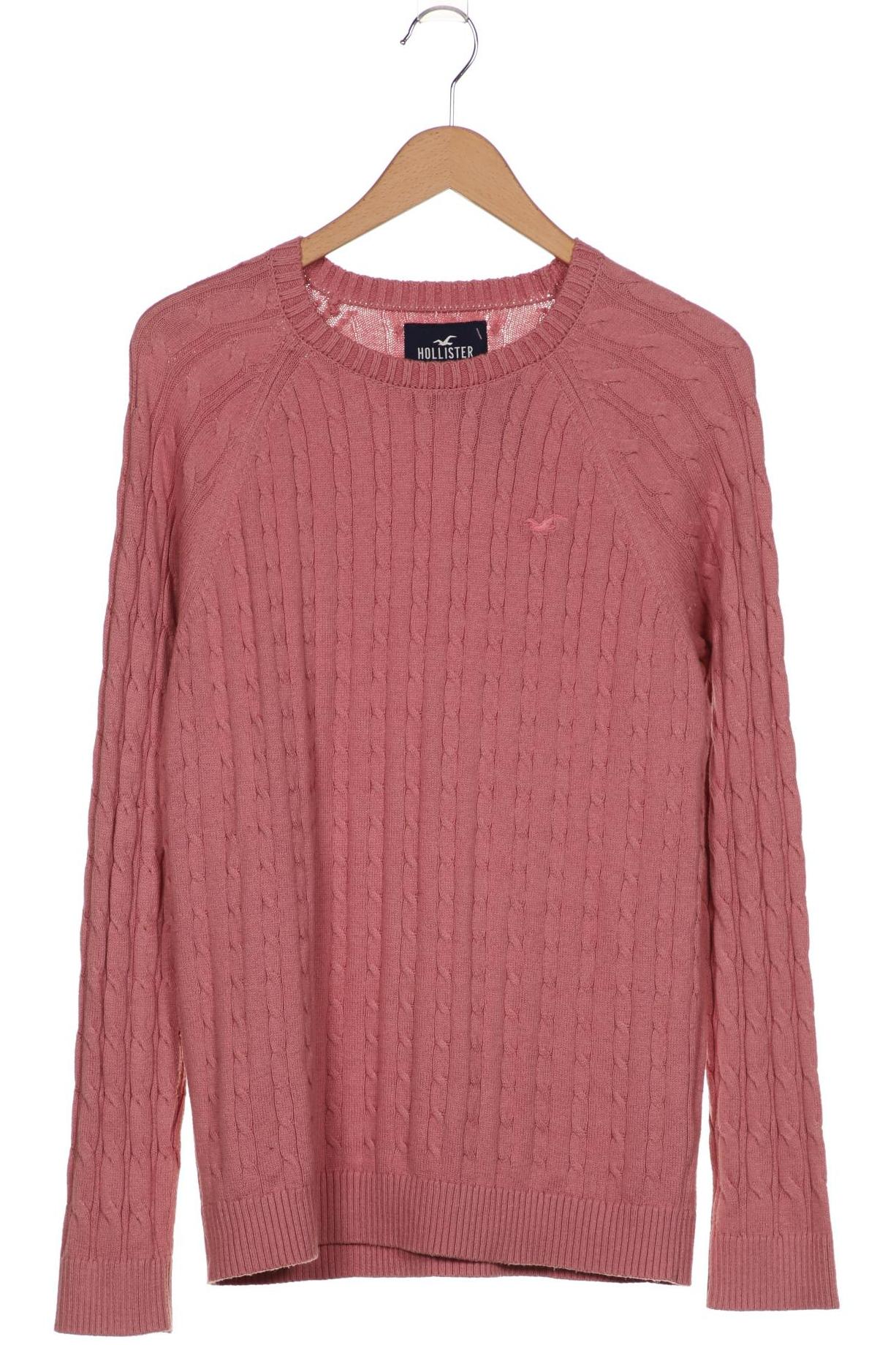 

Hollister Herren Pullover, pink, Gr. 52
