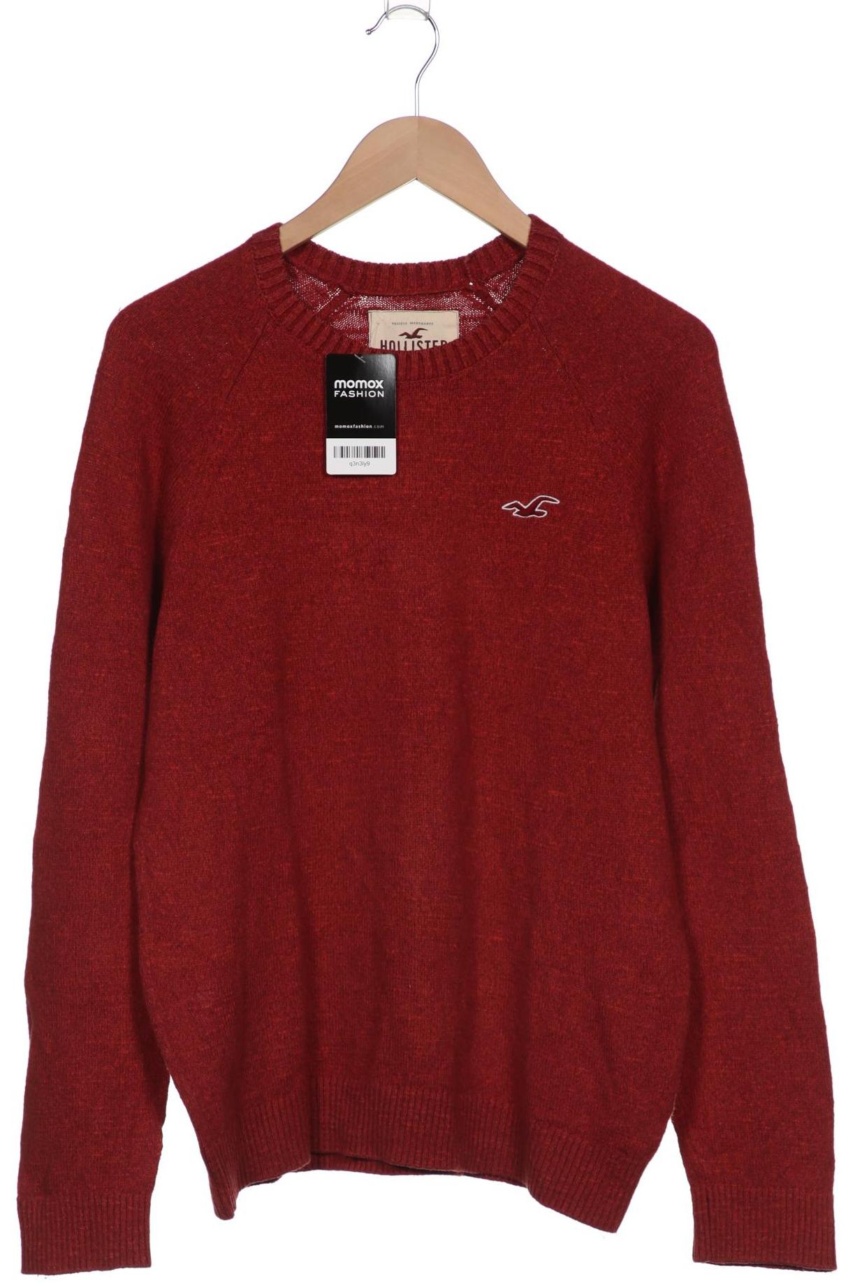 

Hollister Herren Pullover, rot, Gr. 48