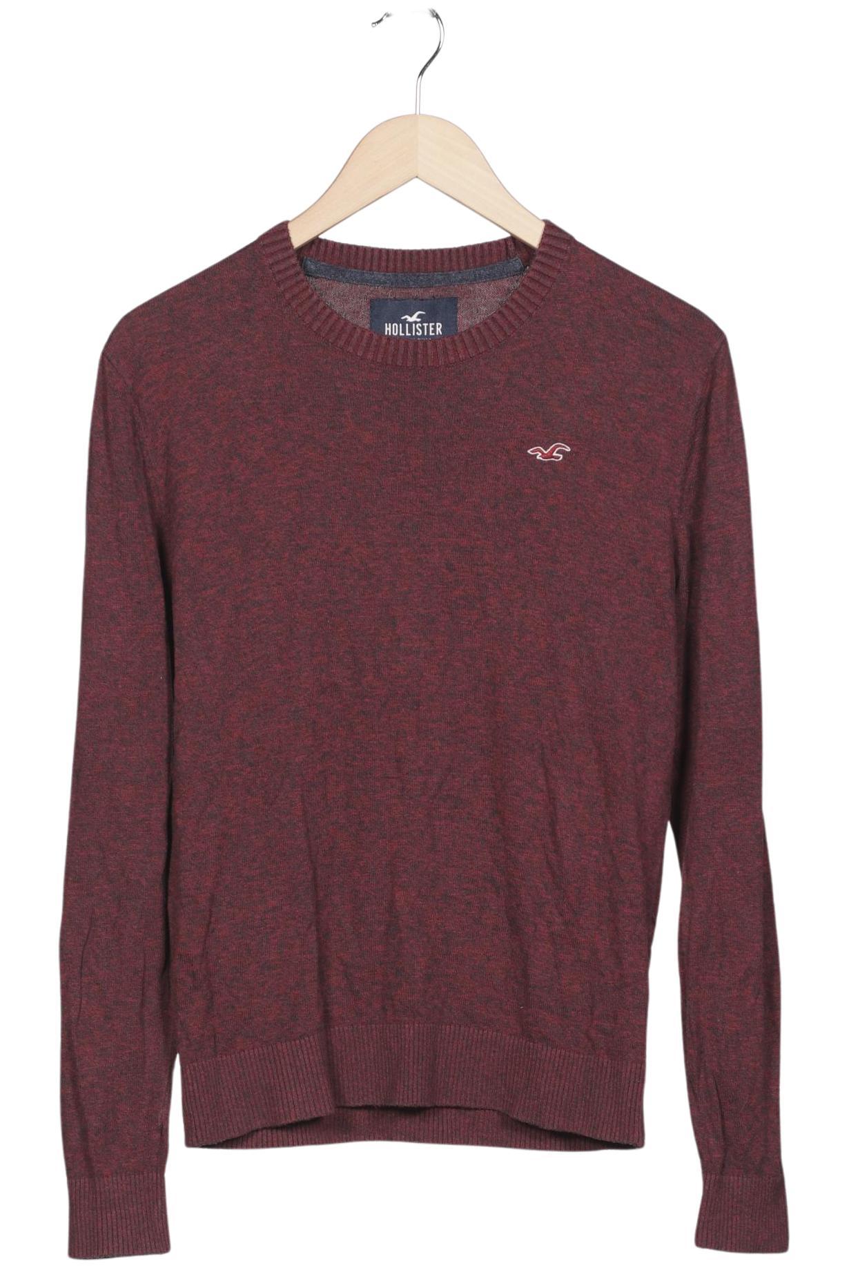 

Hollister Herren Pullover, rot, Gr. 48