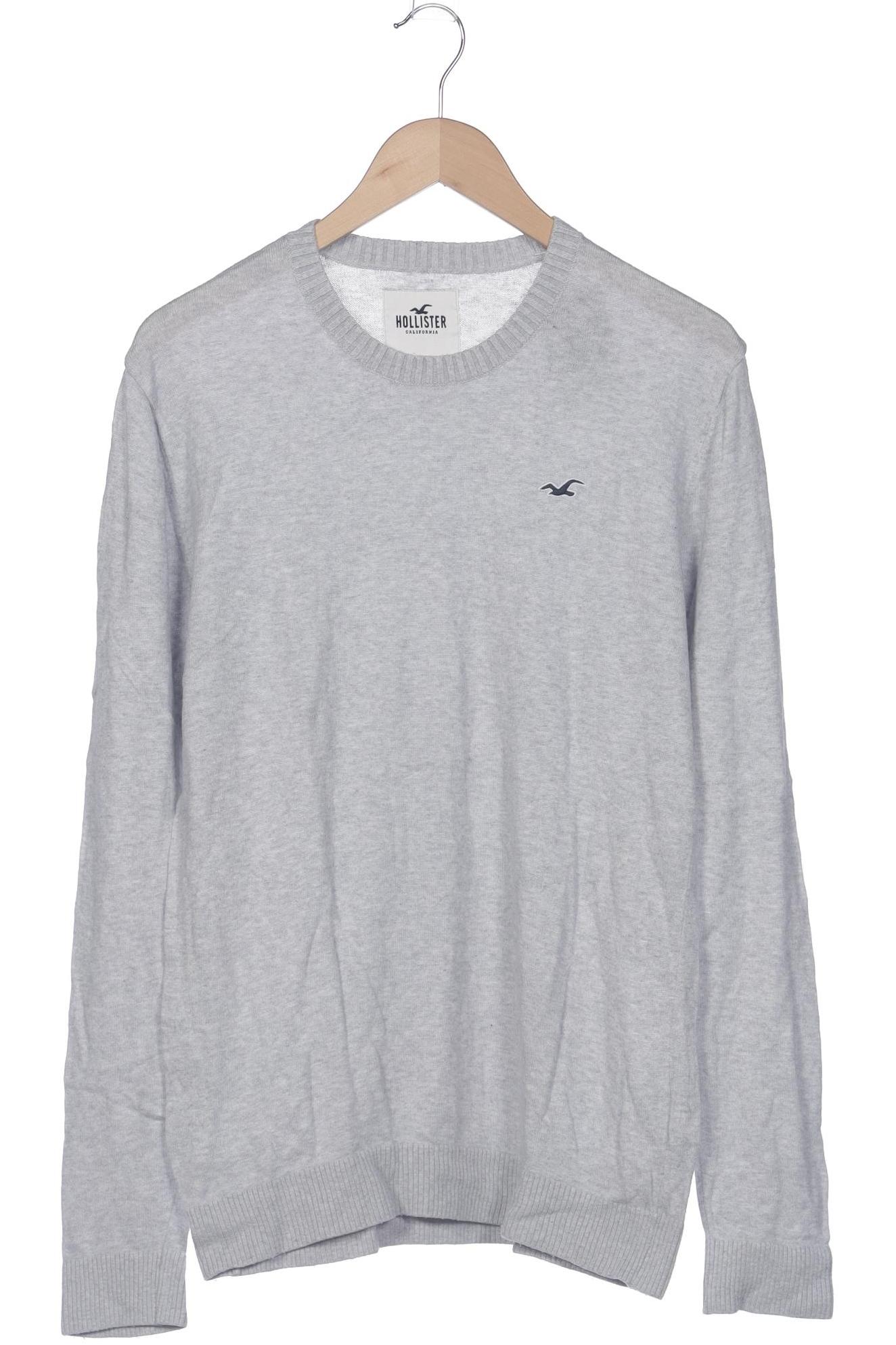 

Hollister Herren Pullover, grau, Gr. 52