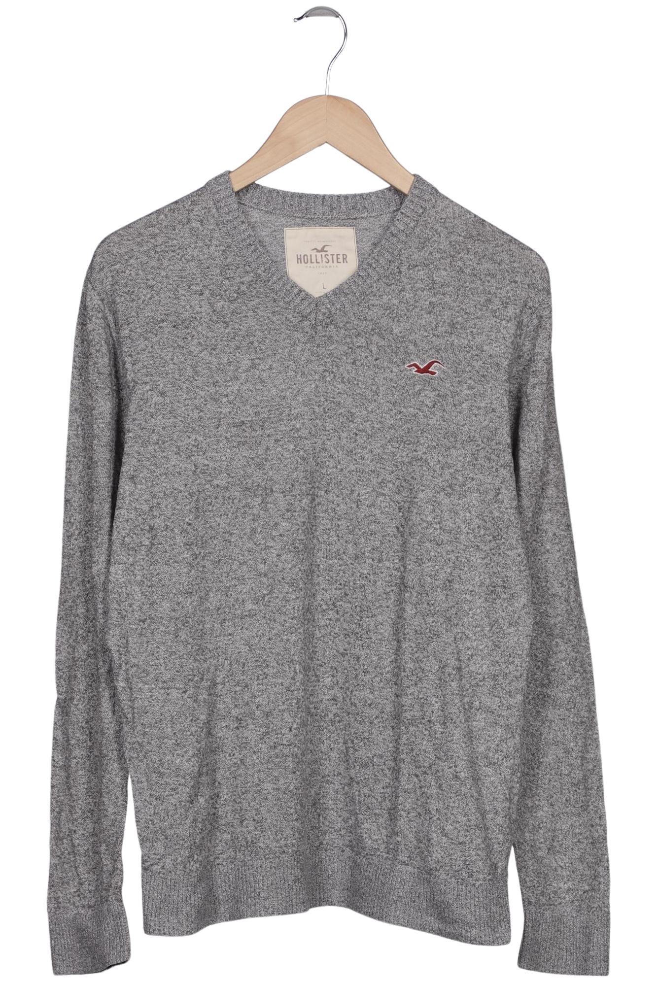 

Hollister Herren Pullover, grau, Gr. 52