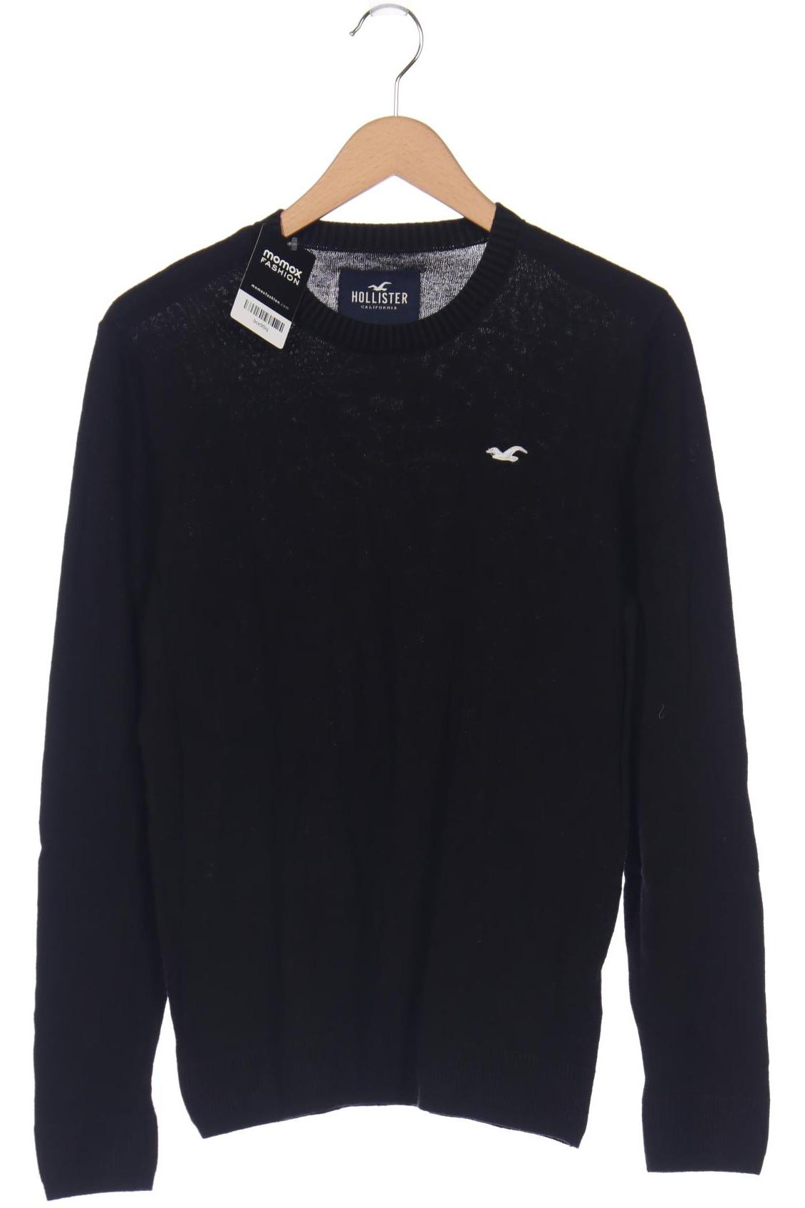 

Hollister Herren Pullover, schwarz
