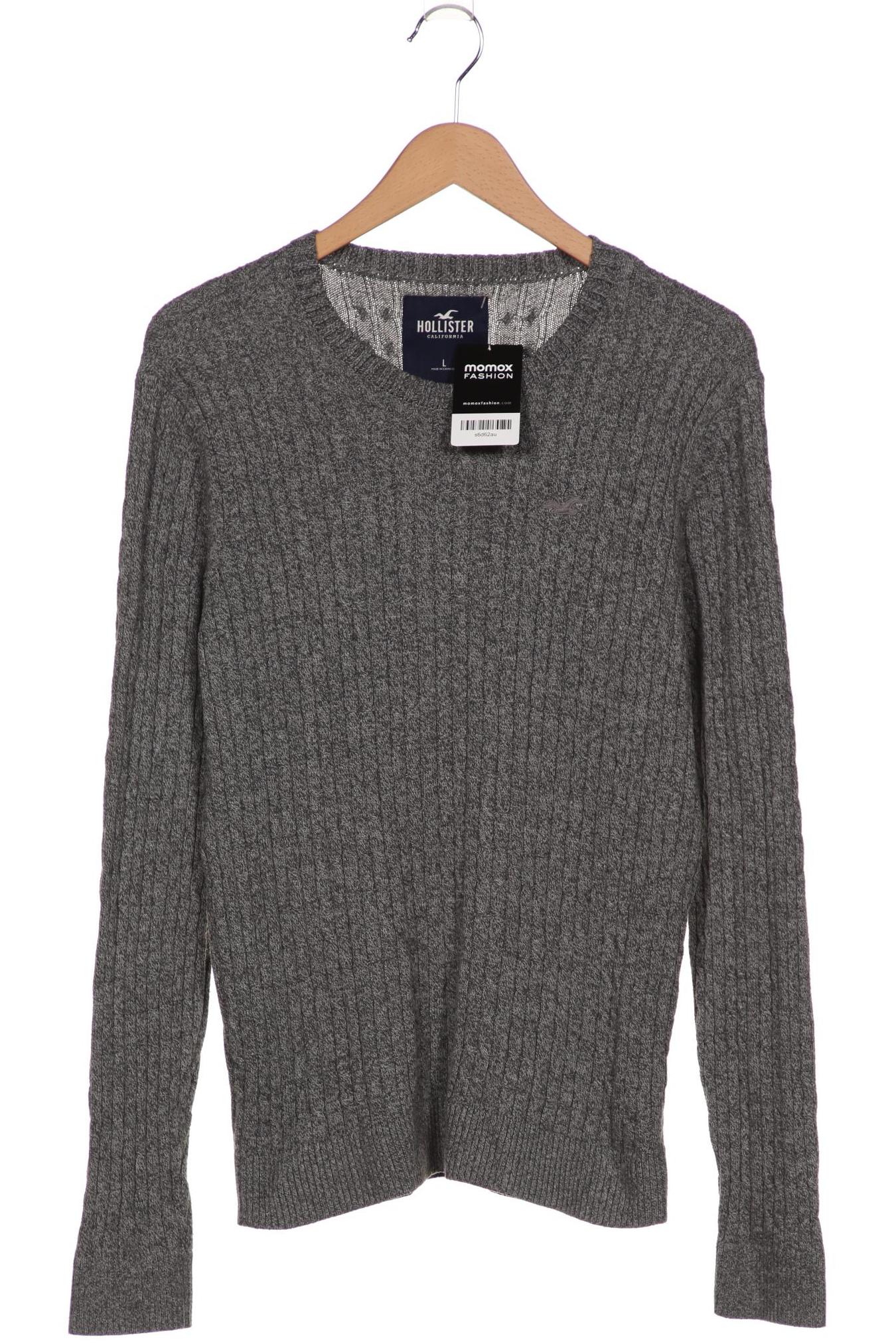 

Hollister Herren Pullover, grau, Gr. 52