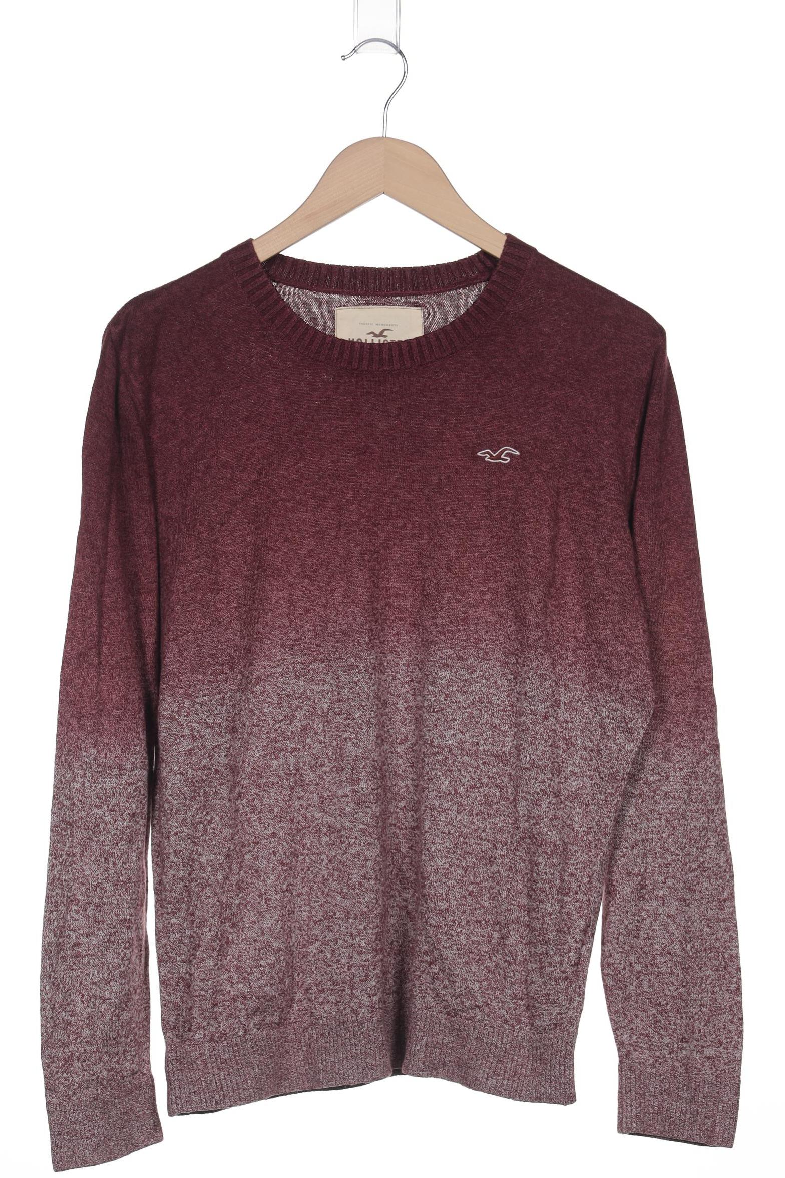 

Hollister Herren Pullover, bordeaux, Gr. 46