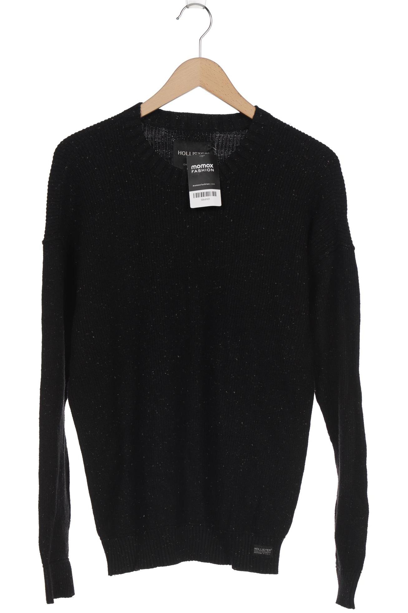

Hollister Herren Pullover, schwarz