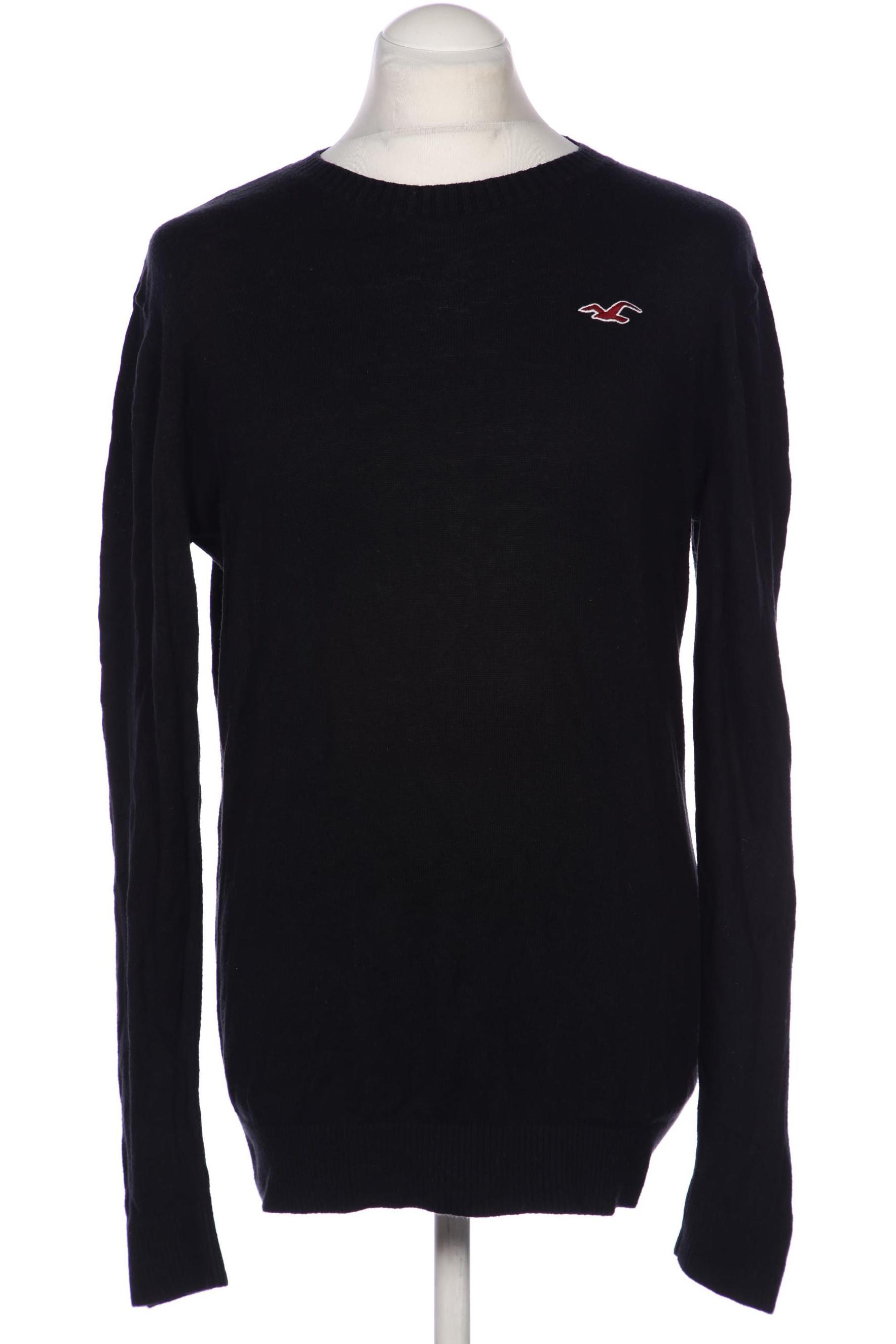 

Hollister Herren Pullover, schwarz